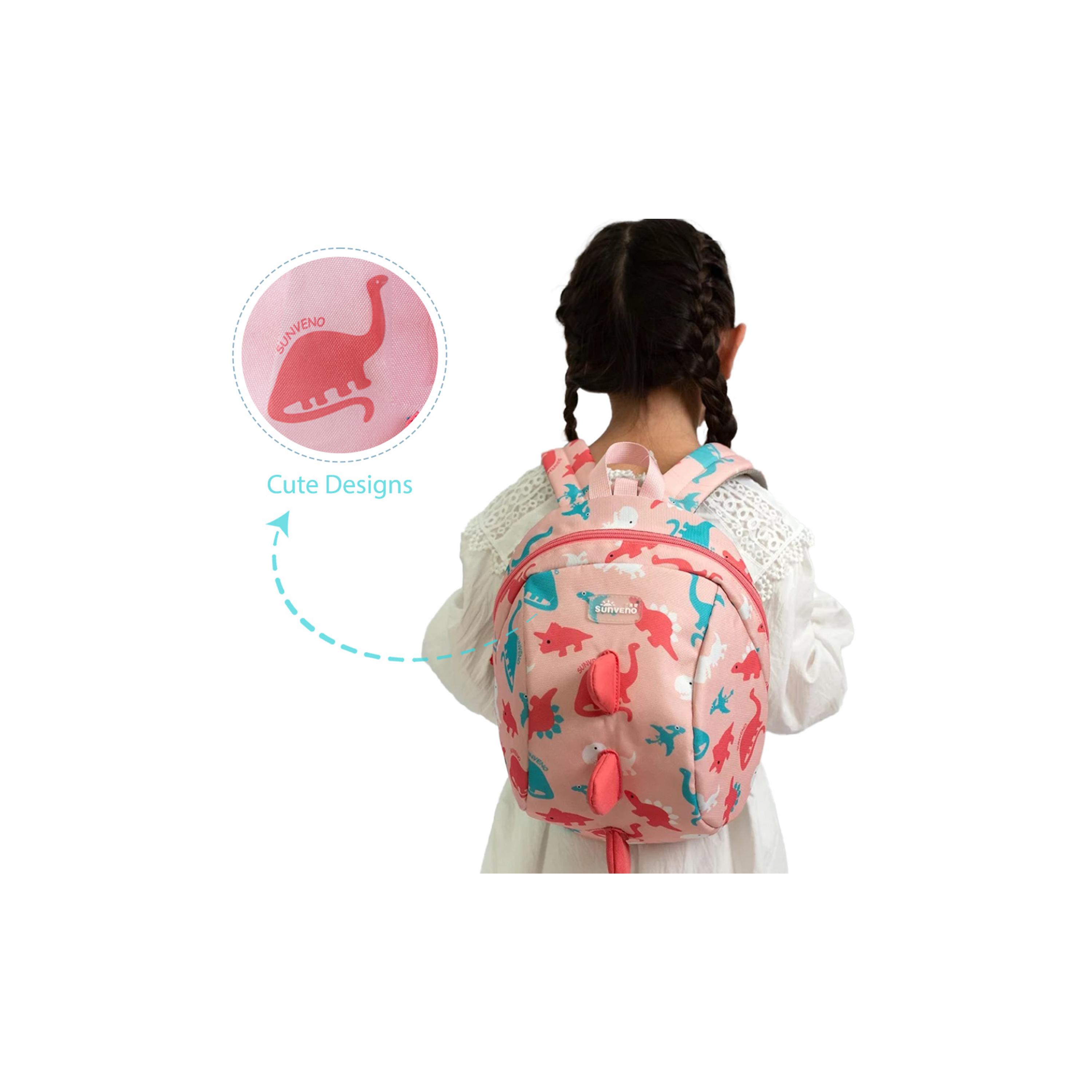 Sunveno Dino Backpack with Safety Harness-school-bagsandbackpacks-backpacks-image-2