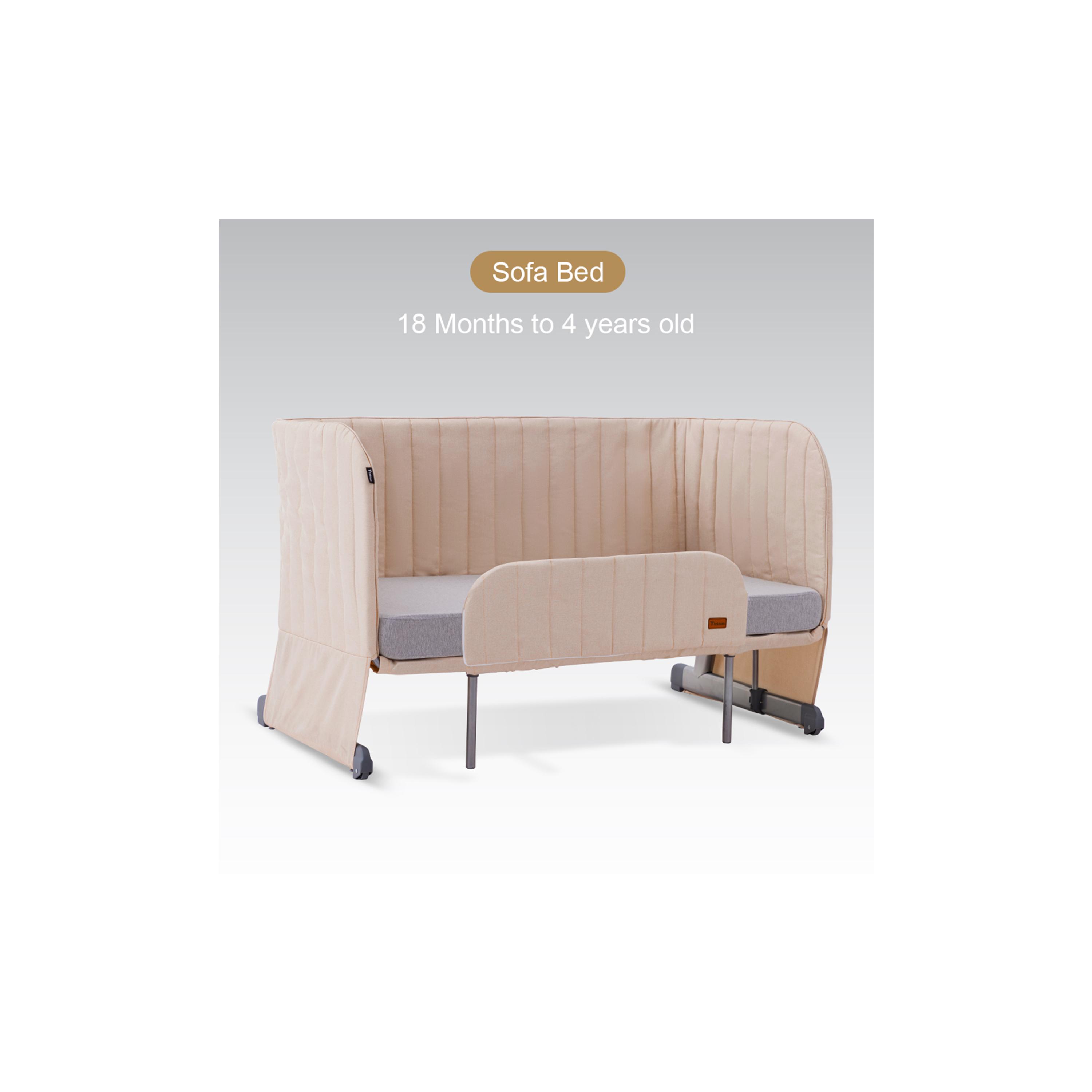 Teknum All-In-1 Bedside Crib Cot & Sofa Expansion Pack , 0-4Years-baby-nursery-furniture-cribsandbeds-bassinets-image-10