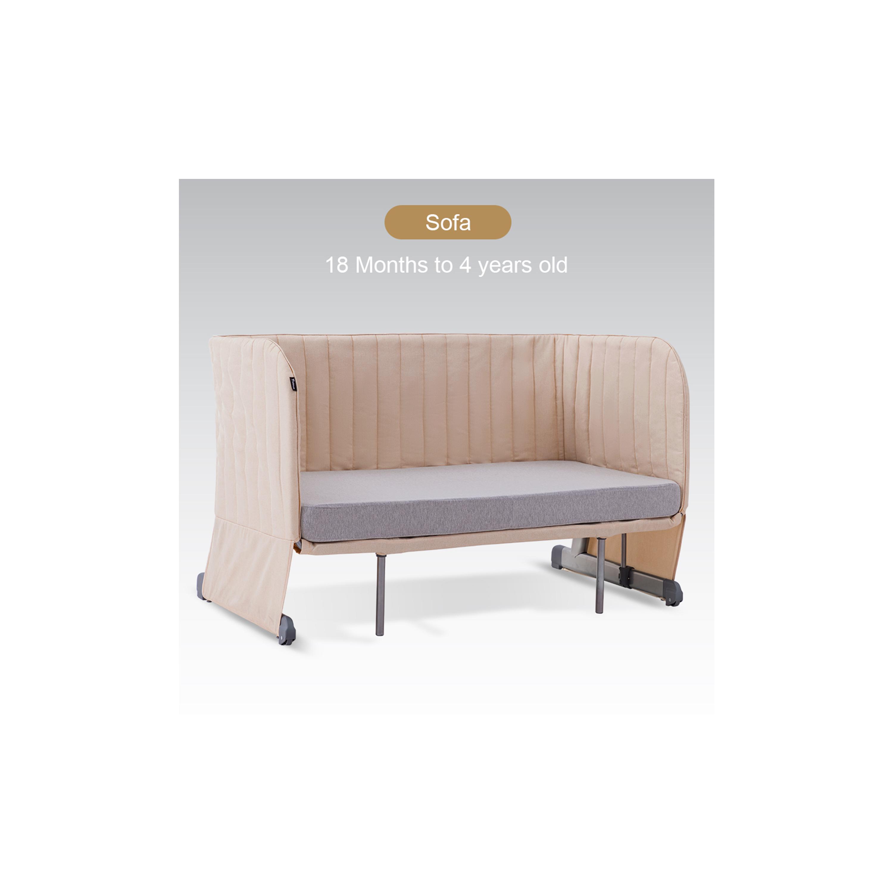 Teknum All-In-1 Bedside Crib Cot & Sofa Expansion Pack , 0-4Years-baby-nursery-furniture-cribsandbeds-bassinets-image-11