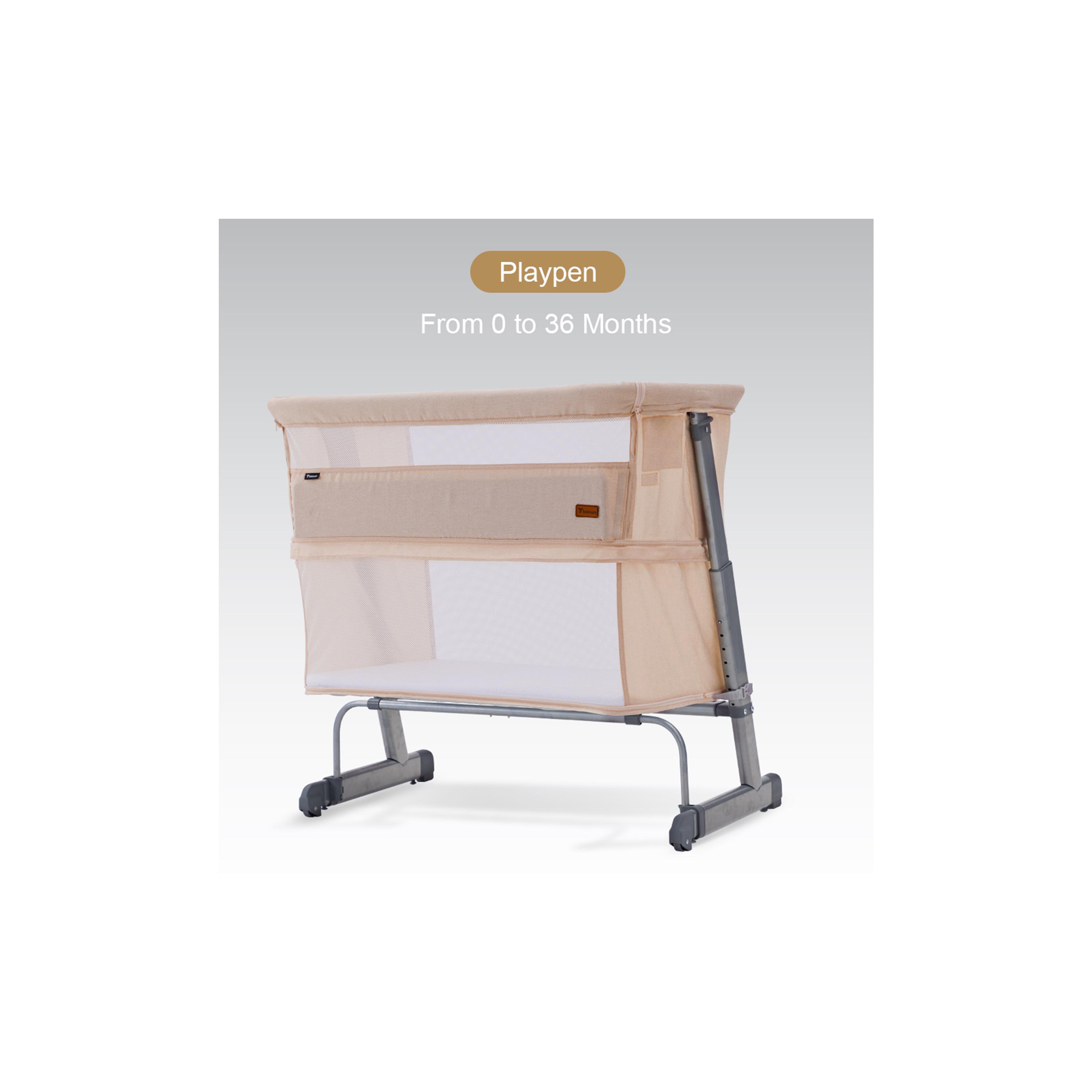 Teknum All-In-1 Bedside Crib Cot & Sofa Expansion Pack , 0-4Years-baby-nursery-furniture-cribsandbeds-bassinets-image-9