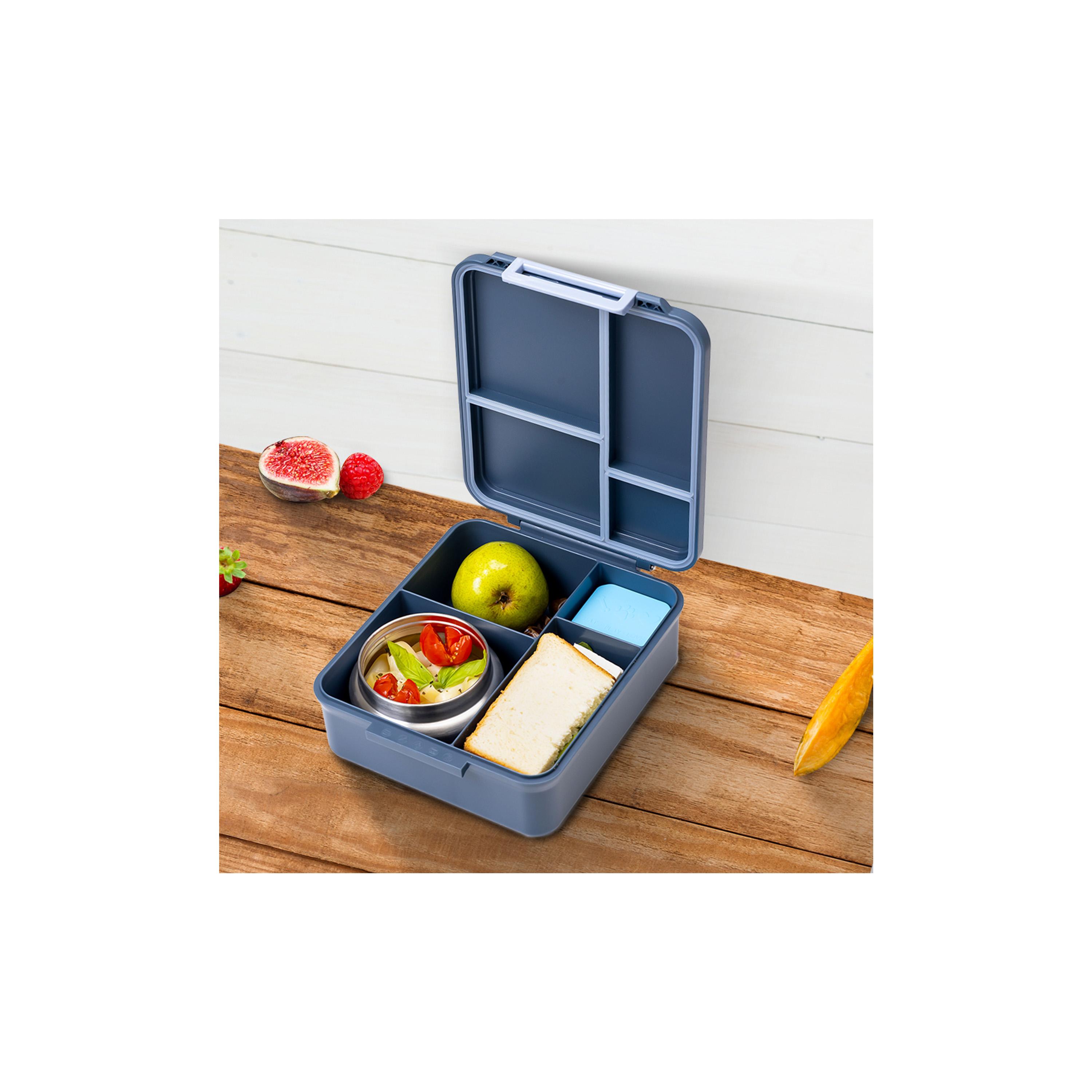 Eazy Kids Jumbo Bento Lunch Box with Thermos & Dip Jar-school-lunchessentials-lunchboxes-image-4