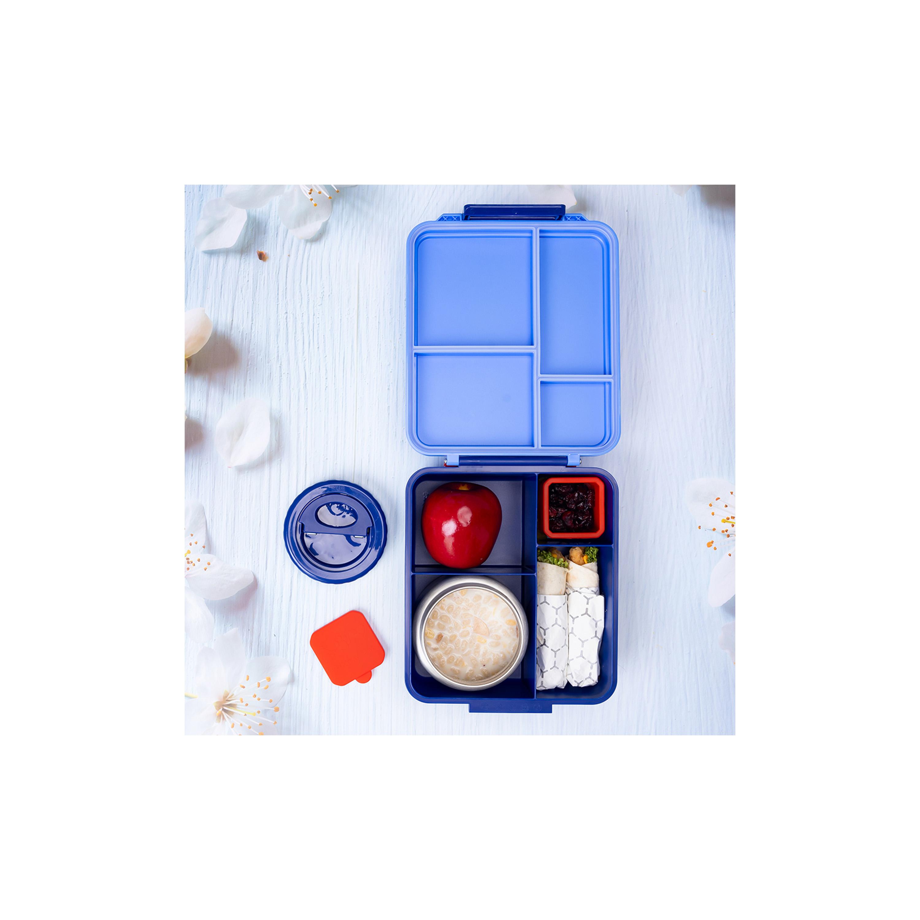 صندوق غداء بينتو جامبو مع ترمس وجرة غمس من إيزي كيدز-school-lunchessentials-lunchboxes-image-9