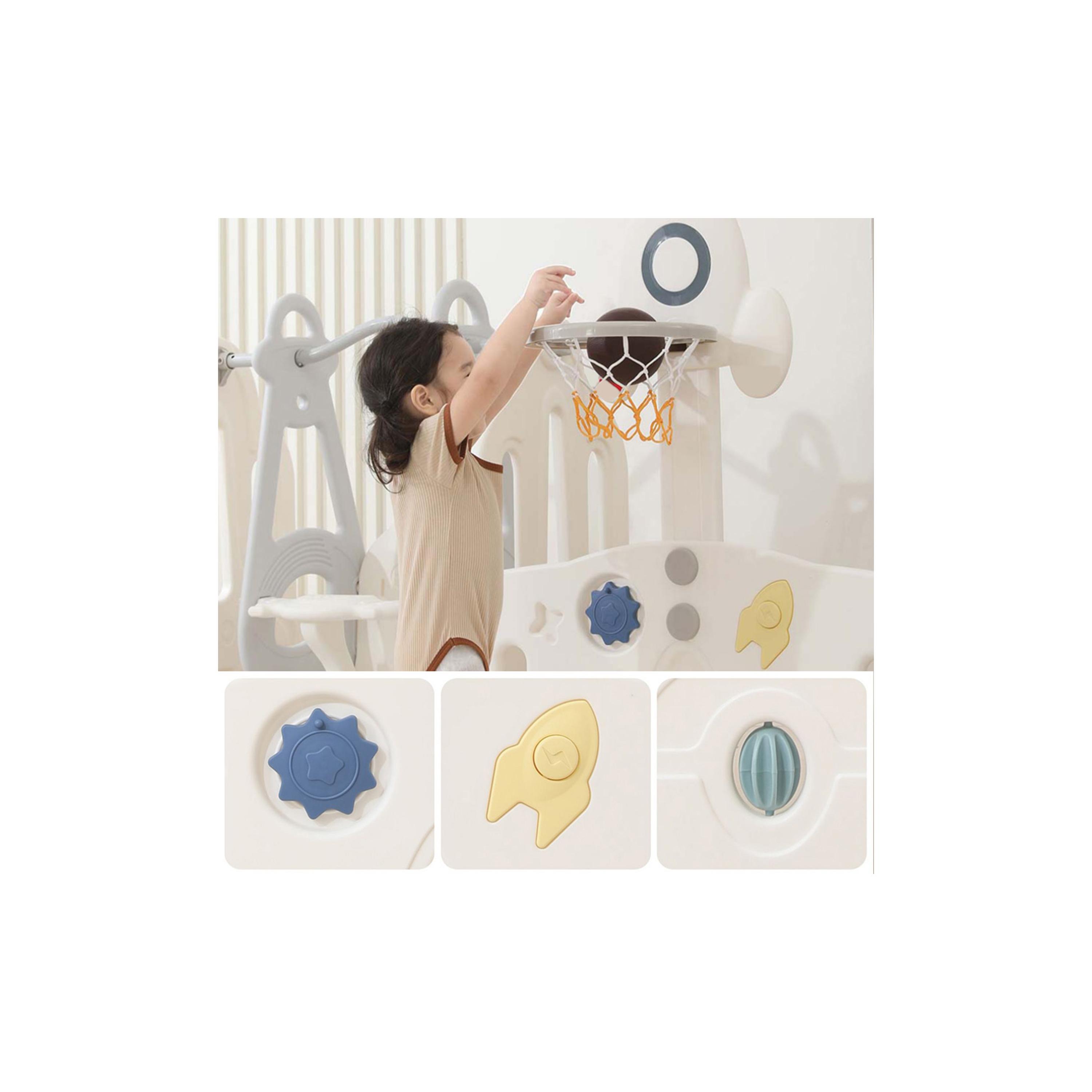 Little Story Playpen with Basketball Hoop, Space, Grey-baby-infantactivity-playpensandplaymats-image-6