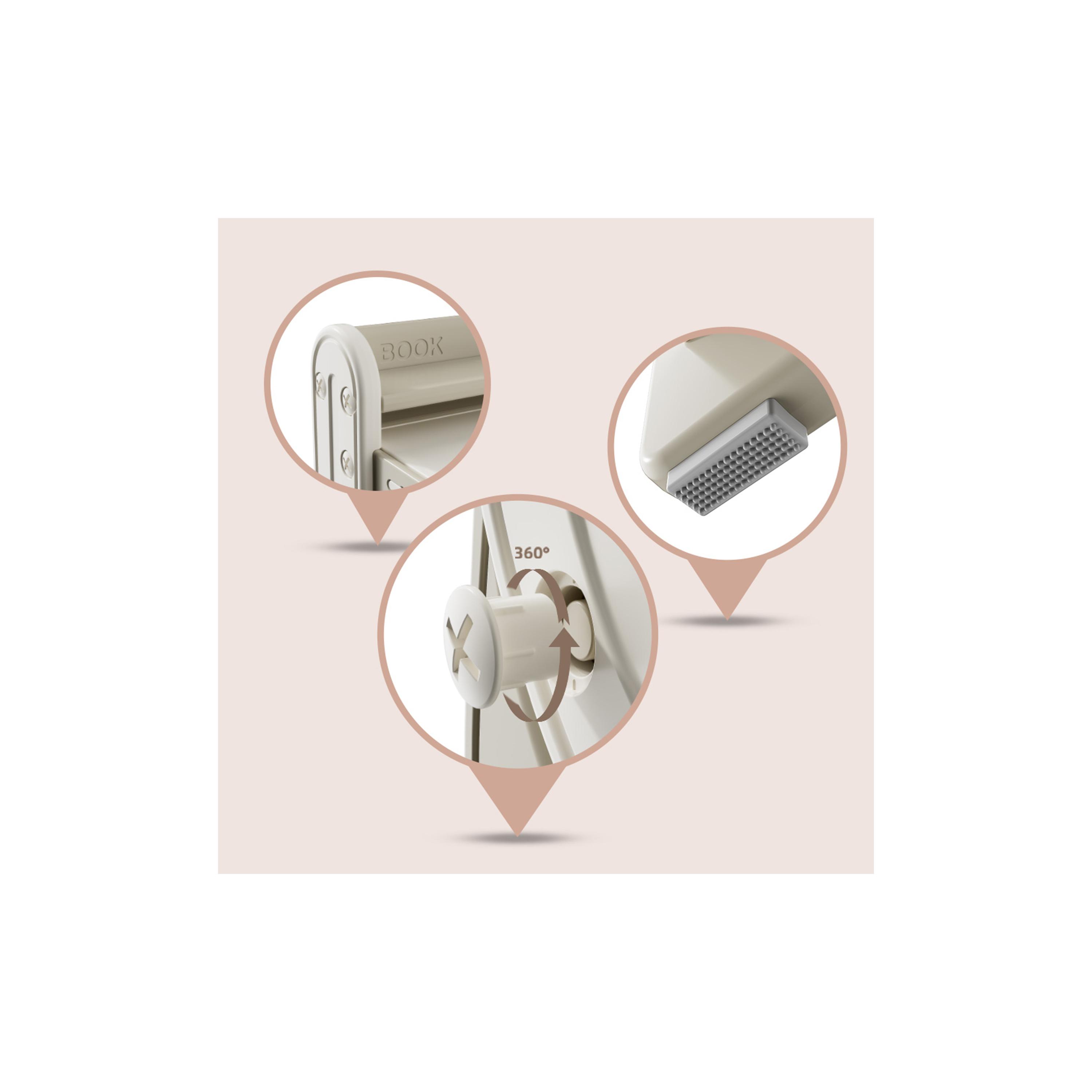 Little Story Multi Purpose Drawing & Study Table with Chair, Beige-baby-nursery-furniture-chairsandtables-image-3