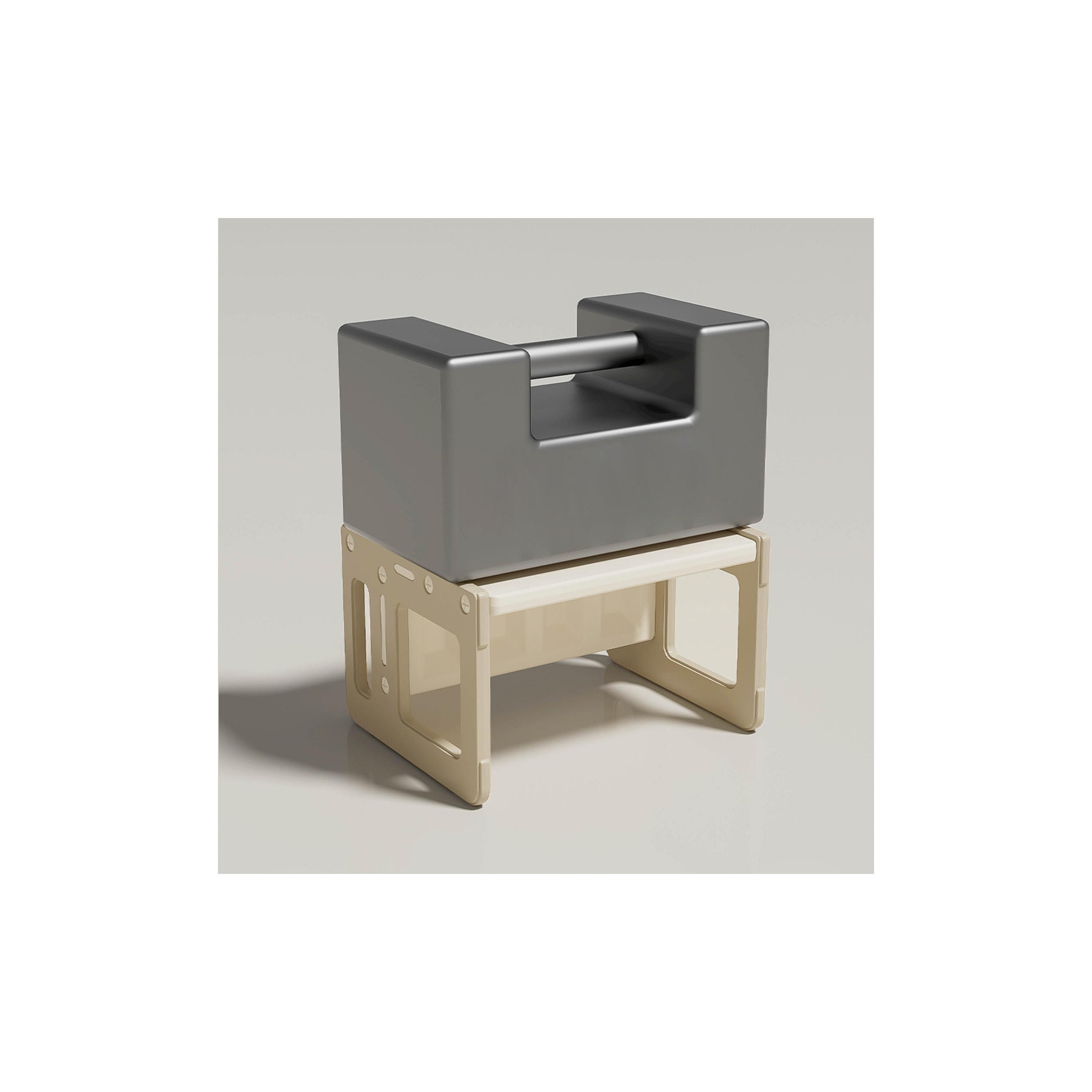 Little Story Study Table with Chair, Beige-baby-nursery-furniture-chairsandtables-image-4