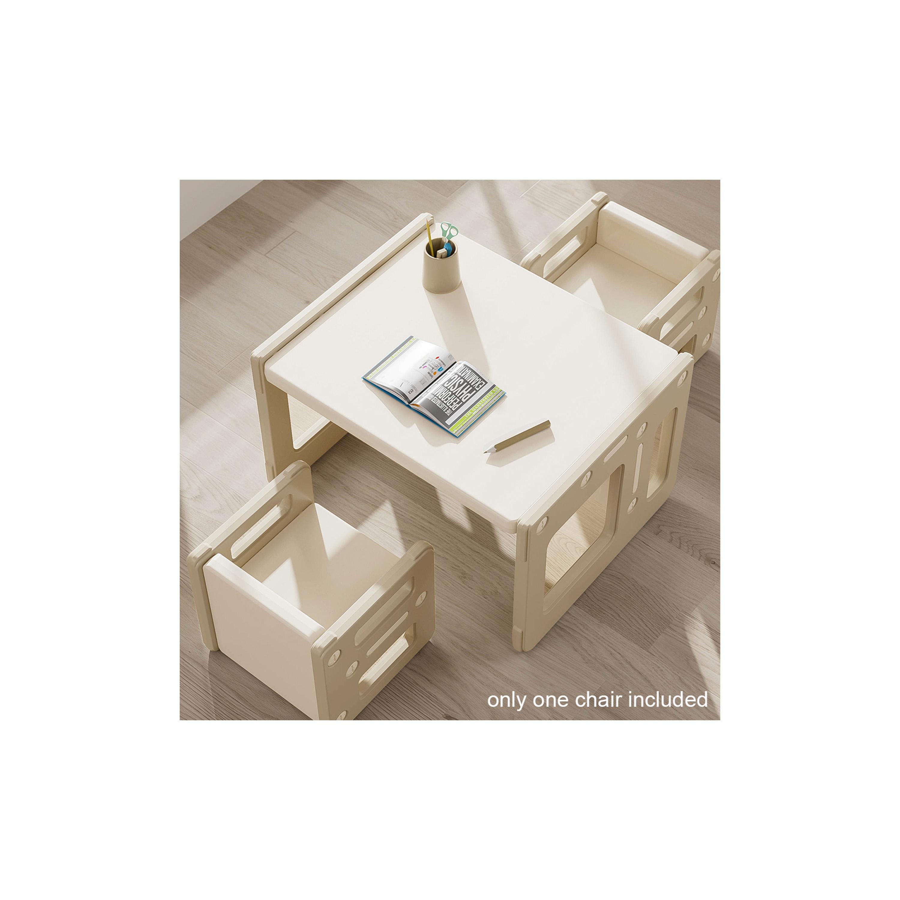 Little Story Study Table with Chair, Beige-baby-nursery-furniture-chairsandtables-image-7