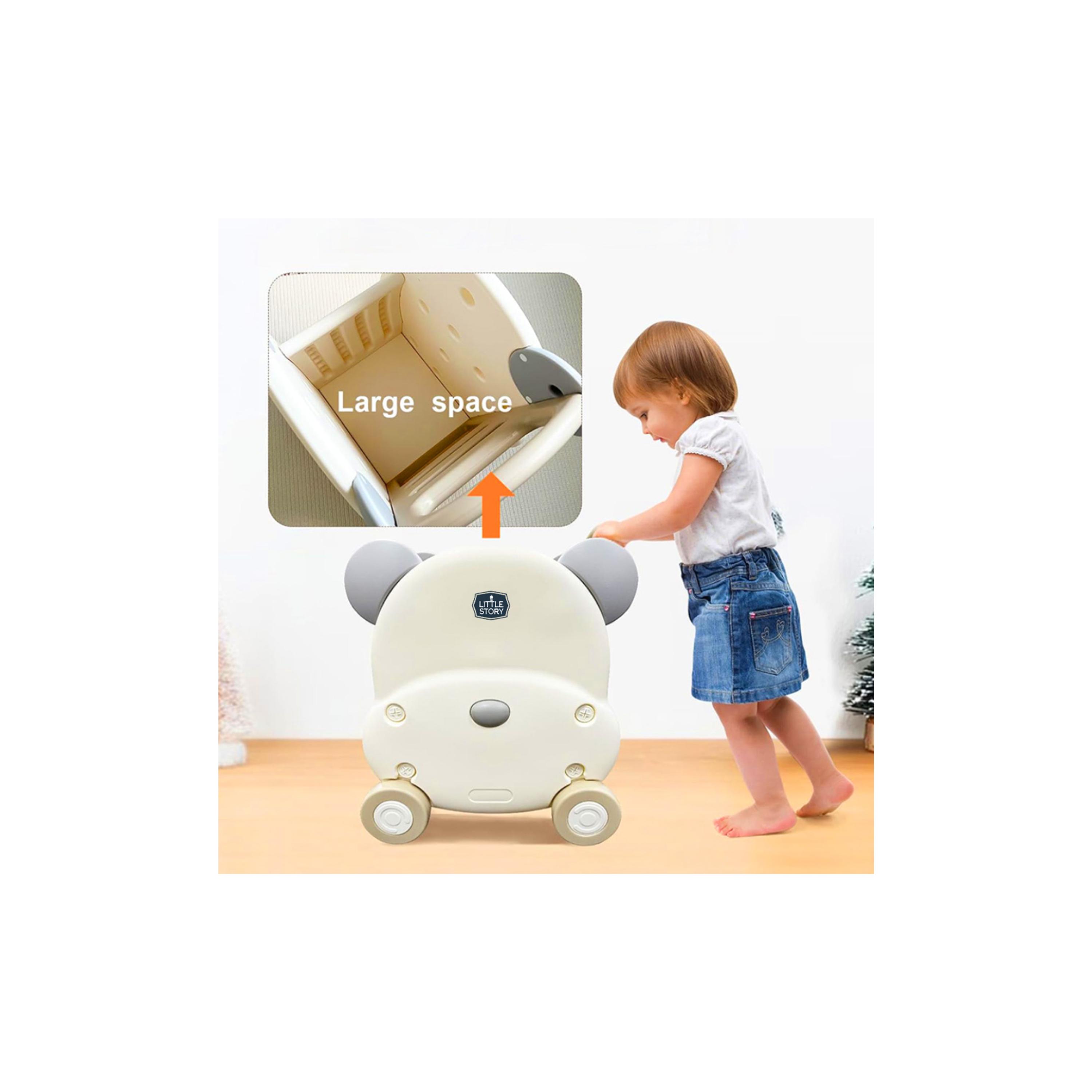 عربة التسوق وتخزين الألعاب من ليتل ستوري، دب، بيج-toys-roleplay-supermarketandshoppingsets-image-6