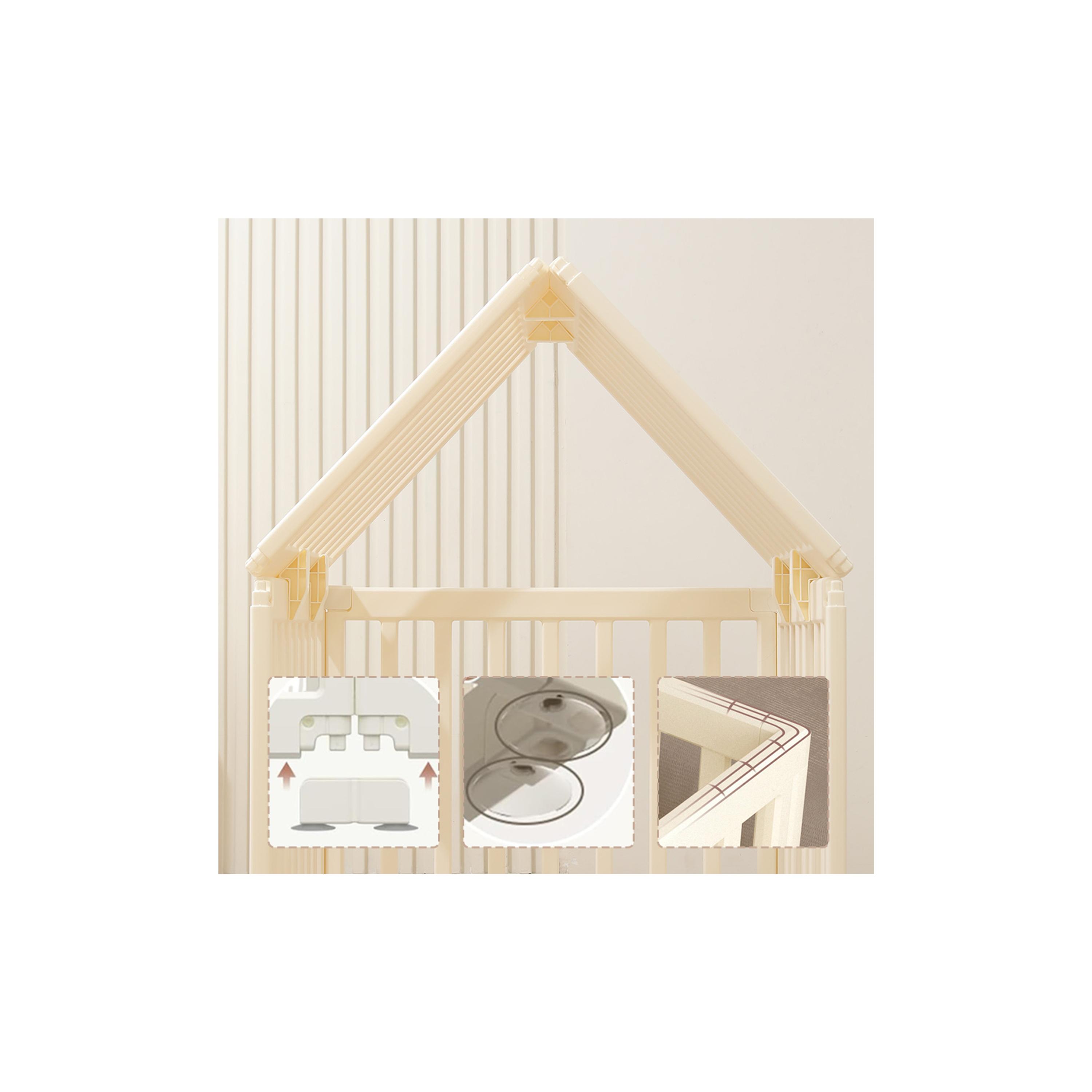 Little Story Kids Play House, White-toys-outdoor-playhousesandplayards-image-4