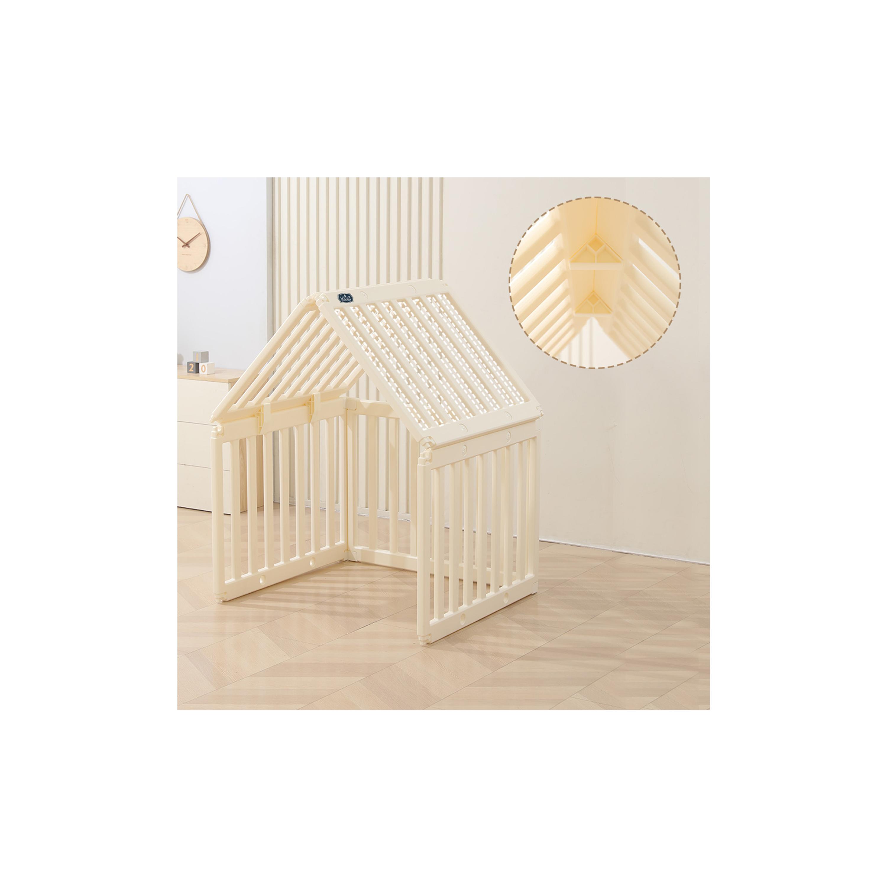 Little Story Kids Play House, White-toys-outdoor-playhousesandplayards-image-7