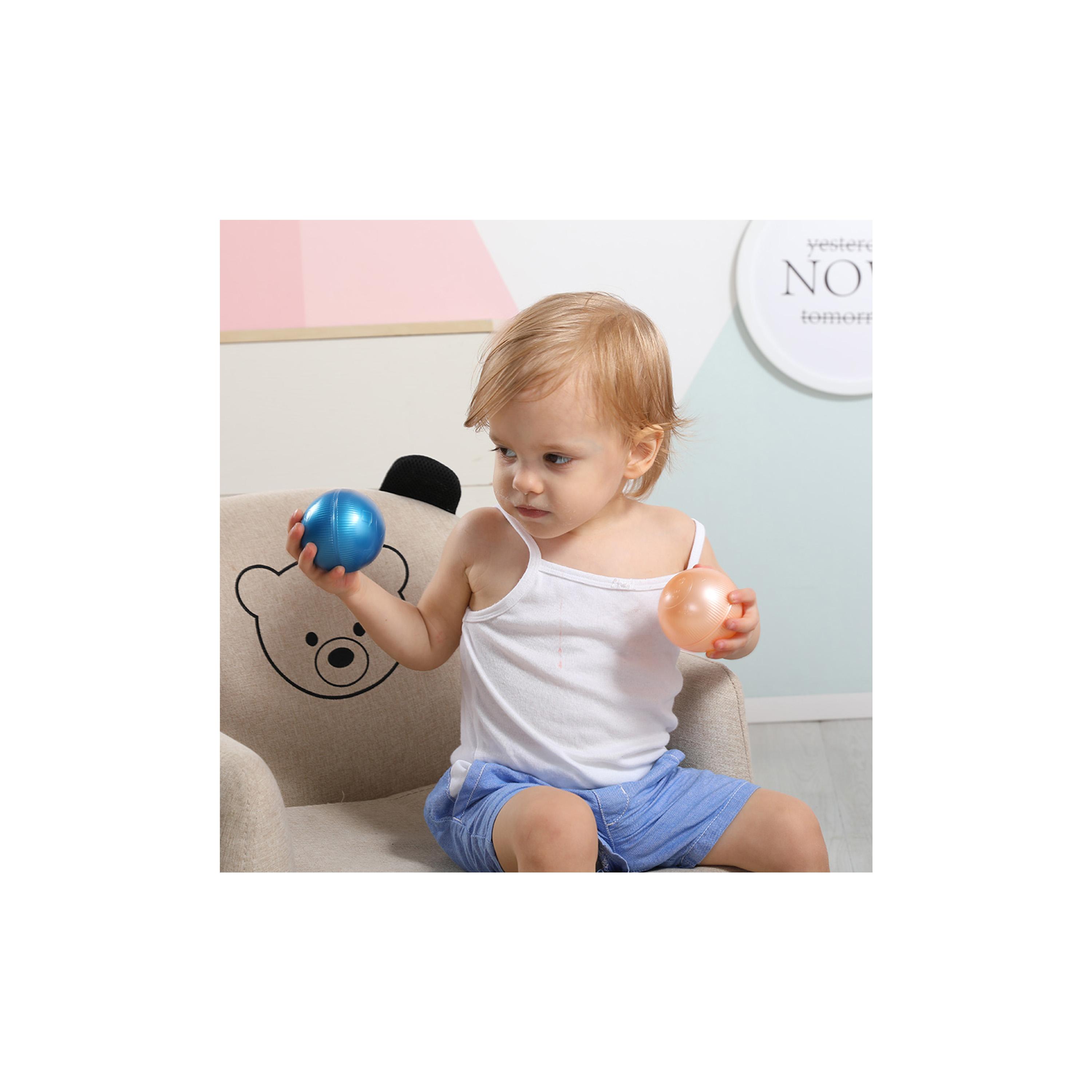 حفرة كرات محمولة مع 90 قطعة من الكرات وحقيبة حمل من ليتل ستوري، متعددة الألوان-baby-infantactivity-playpensandplaymats-image-7