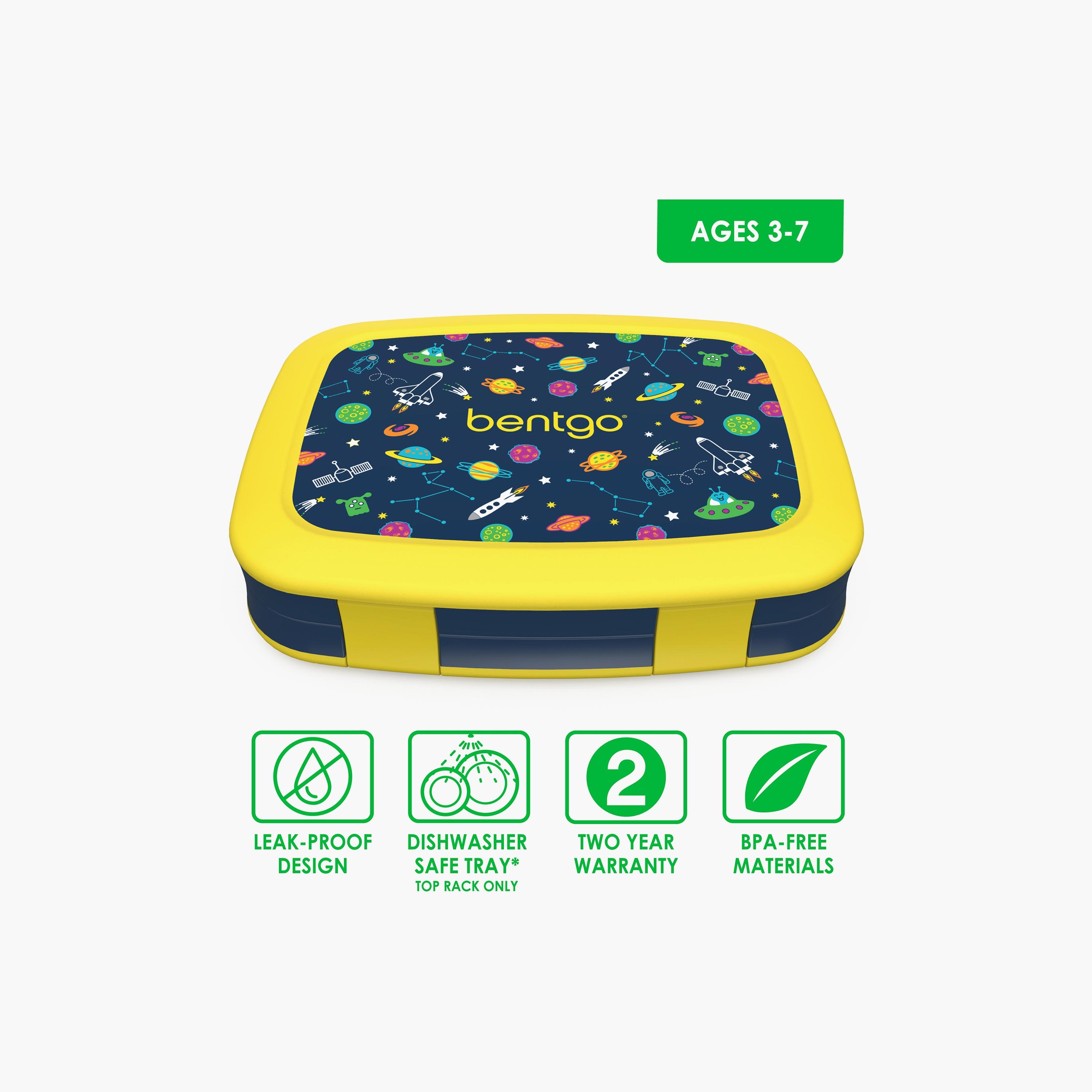 علبة غداء بطبعة الفضاء من بينتجو - أزرق-school-lunchessentials-lunchboxes-image-2