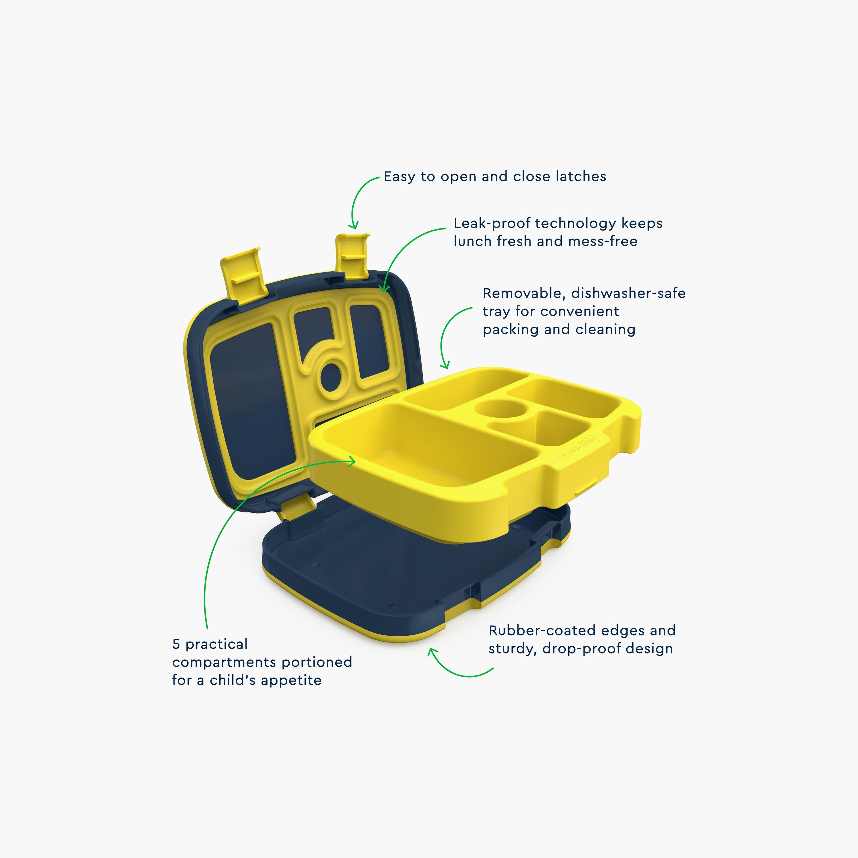 علبة غداء بطبعة الفضاء من بينتجو - أزرق-school-lunchessentials-lunchboxes-image-3