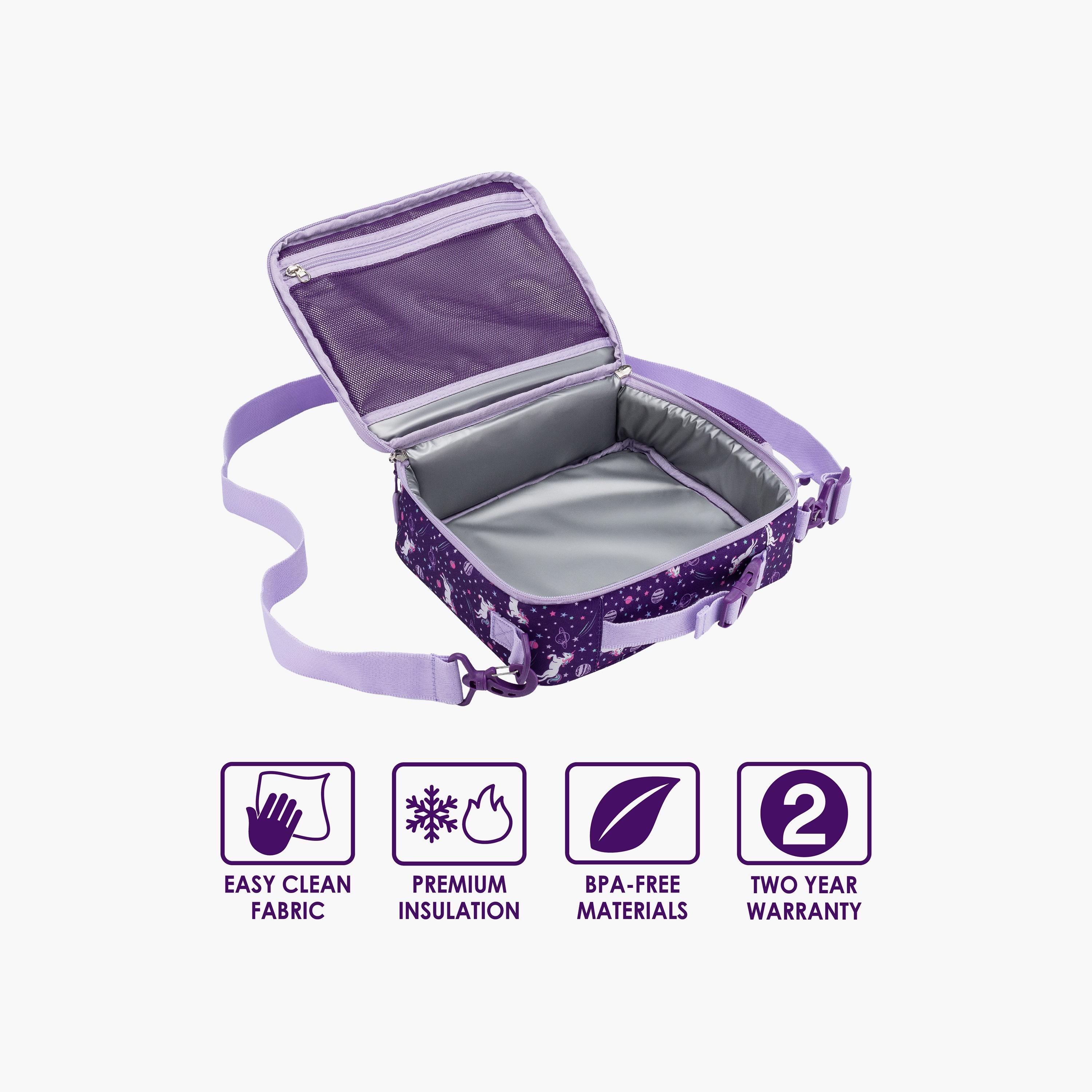 حقيبة غداء بطبعة يونيكورن من بينتجو - أزرق-school-lunchessentials-lunchbags-image-4