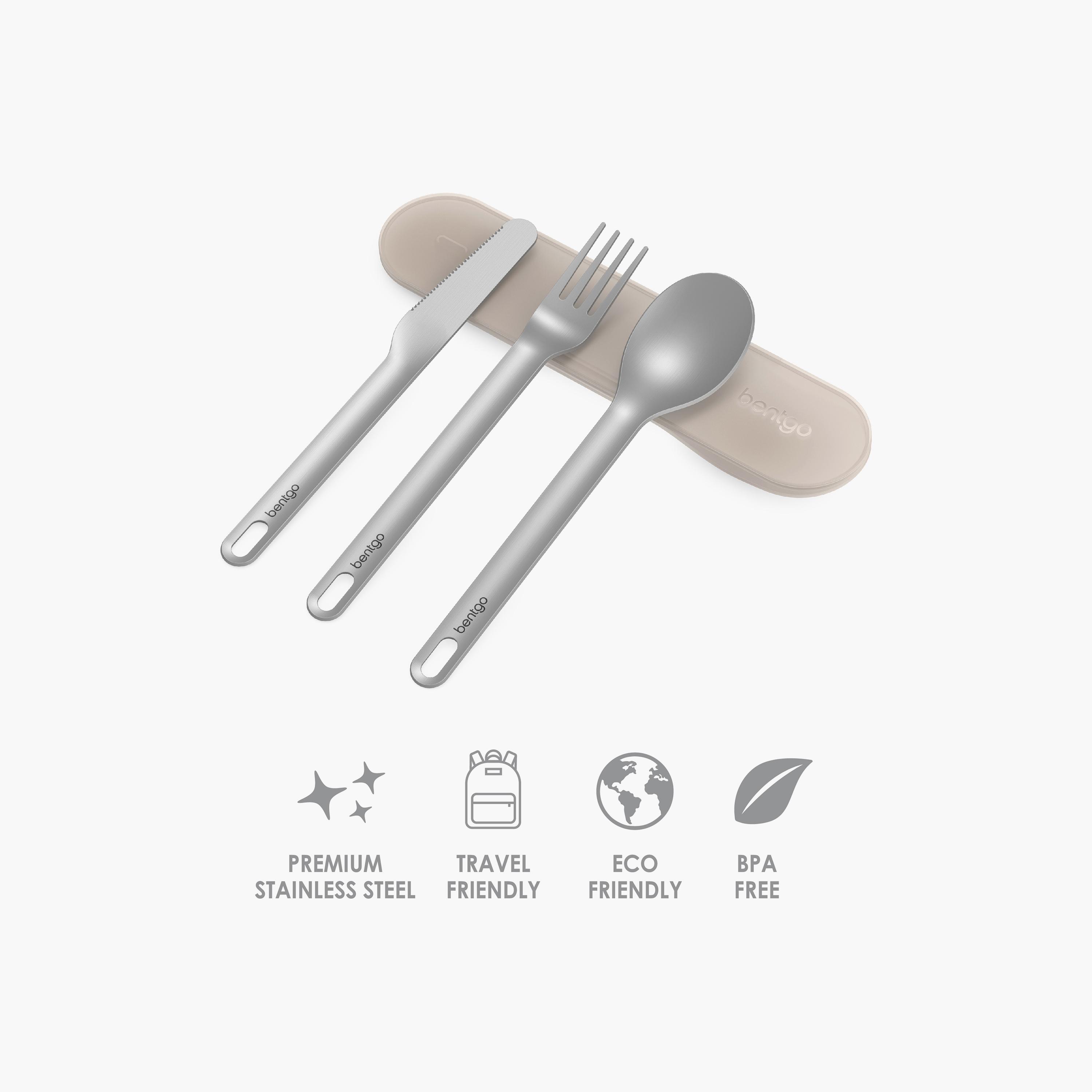Bentgo Stainless Steel Travel Utensil Set-baby-feeding-mealtimeessentials-image-2