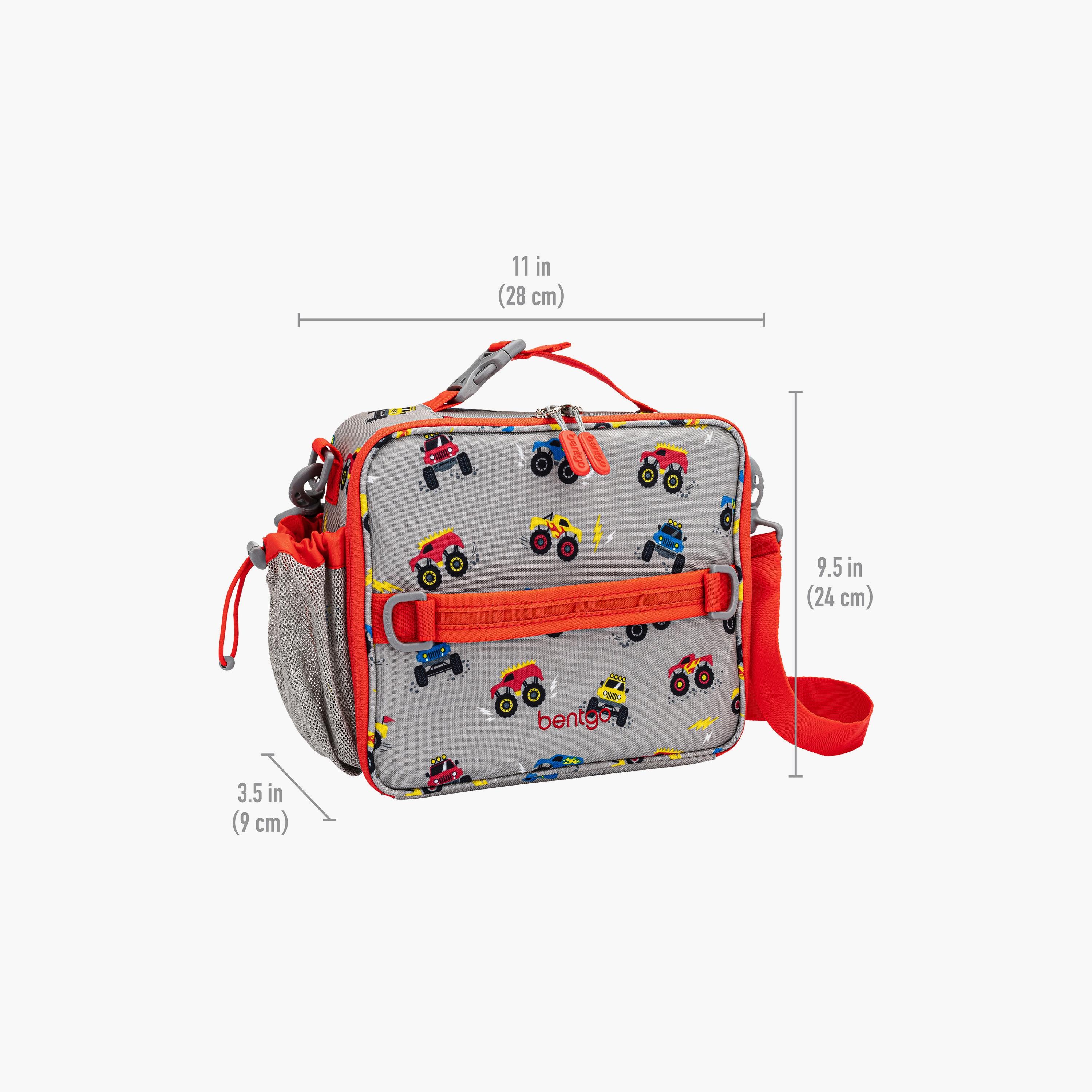 Bentgo Trucks Printed Lunch Bag - Grey-school-lunchessentials-lunchbags-image-5