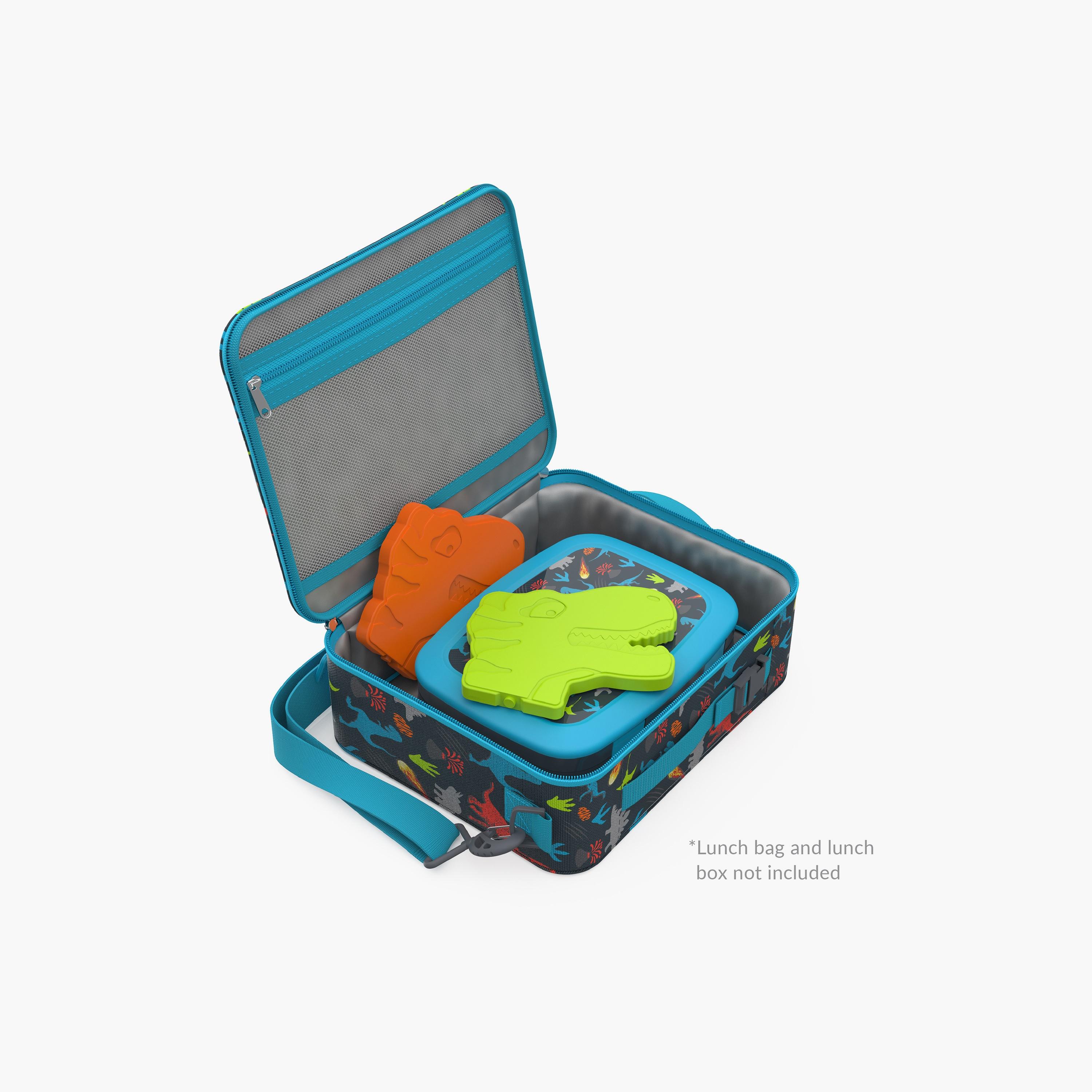Bentgo Pack of 4 Reusable Ice Pack - Dinosaur-school-lunchessentials-lunchboxes-image-3