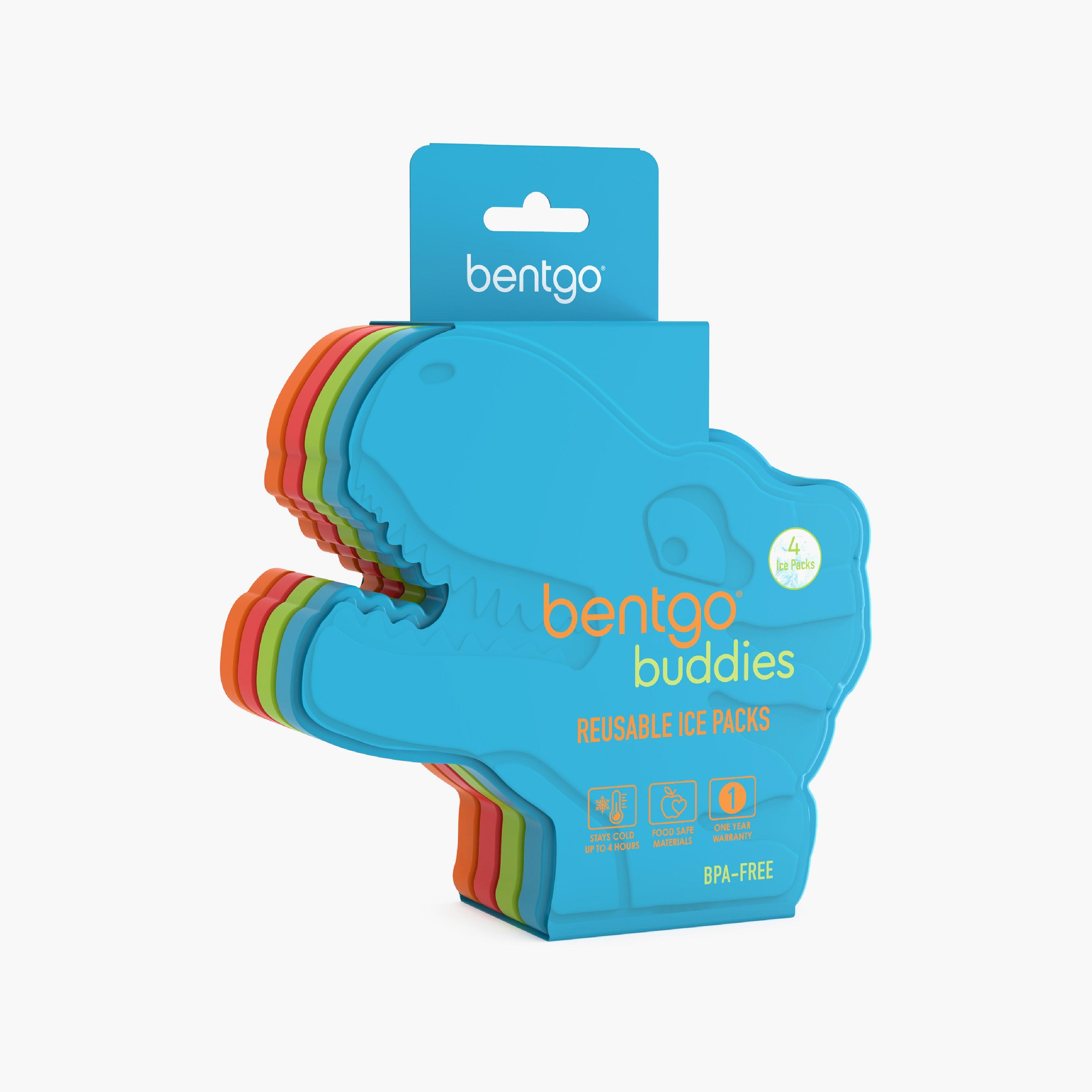 Bentgo Pack of 4 Reusable Ice Pack - Dinosaur-school-lunchessentials-lunchboxes-image-5