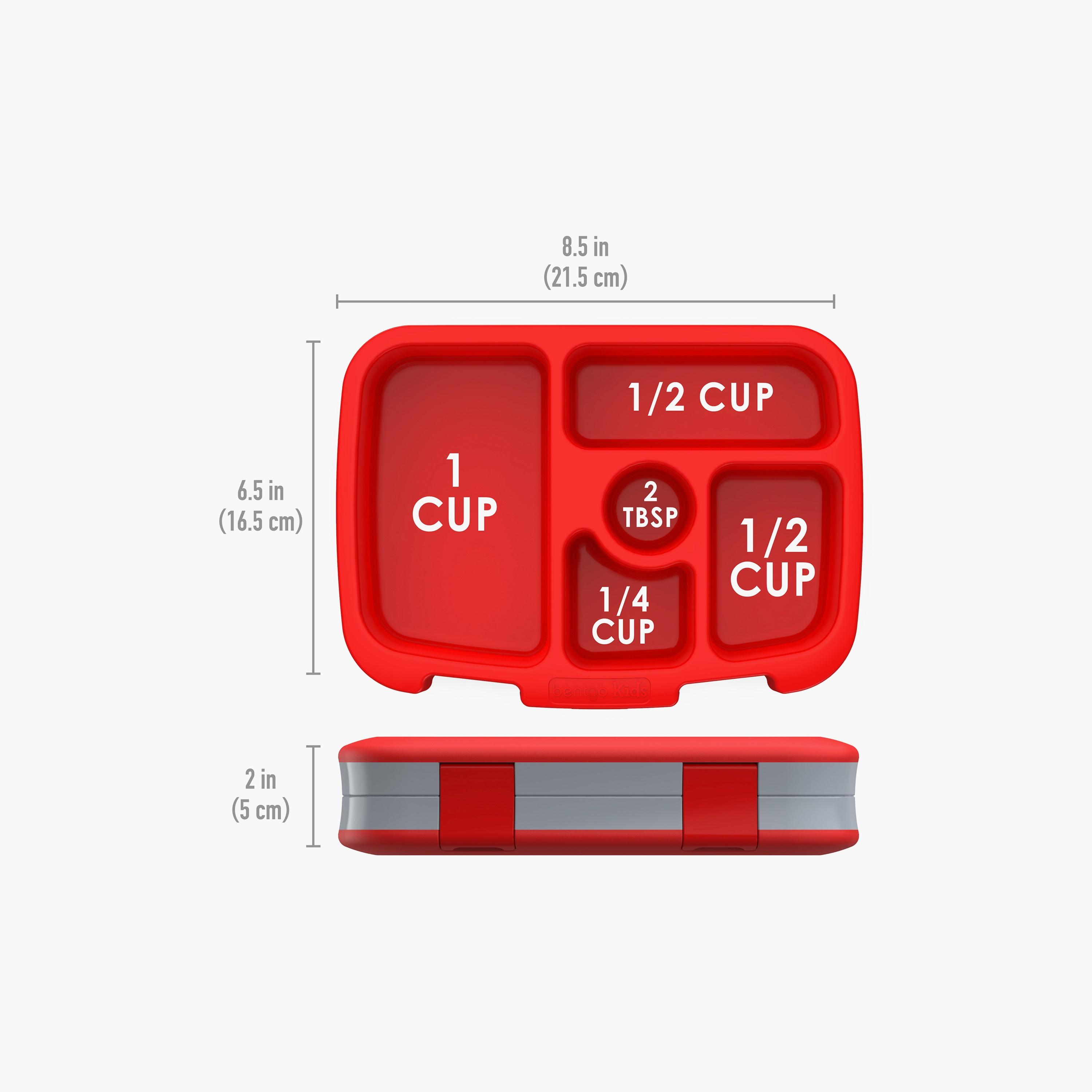 Bentgo Trucks Printed Lunch Box - Red-school-lunchessentials-lunchboxes-image-4