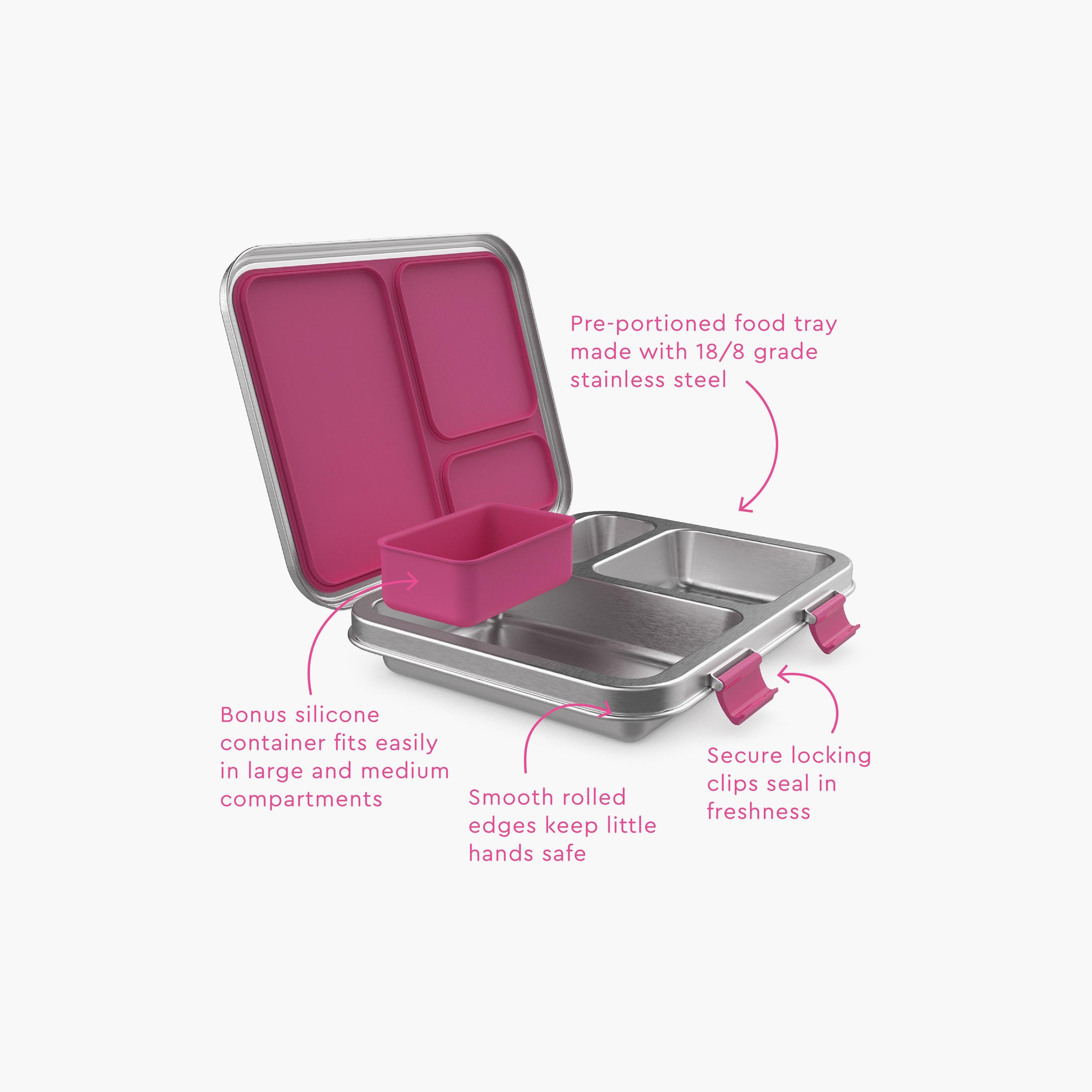 Bentgo Printed Stainless Steel BPA Free Lunch Box-school-lunchessentials-lunchboxes-image-3