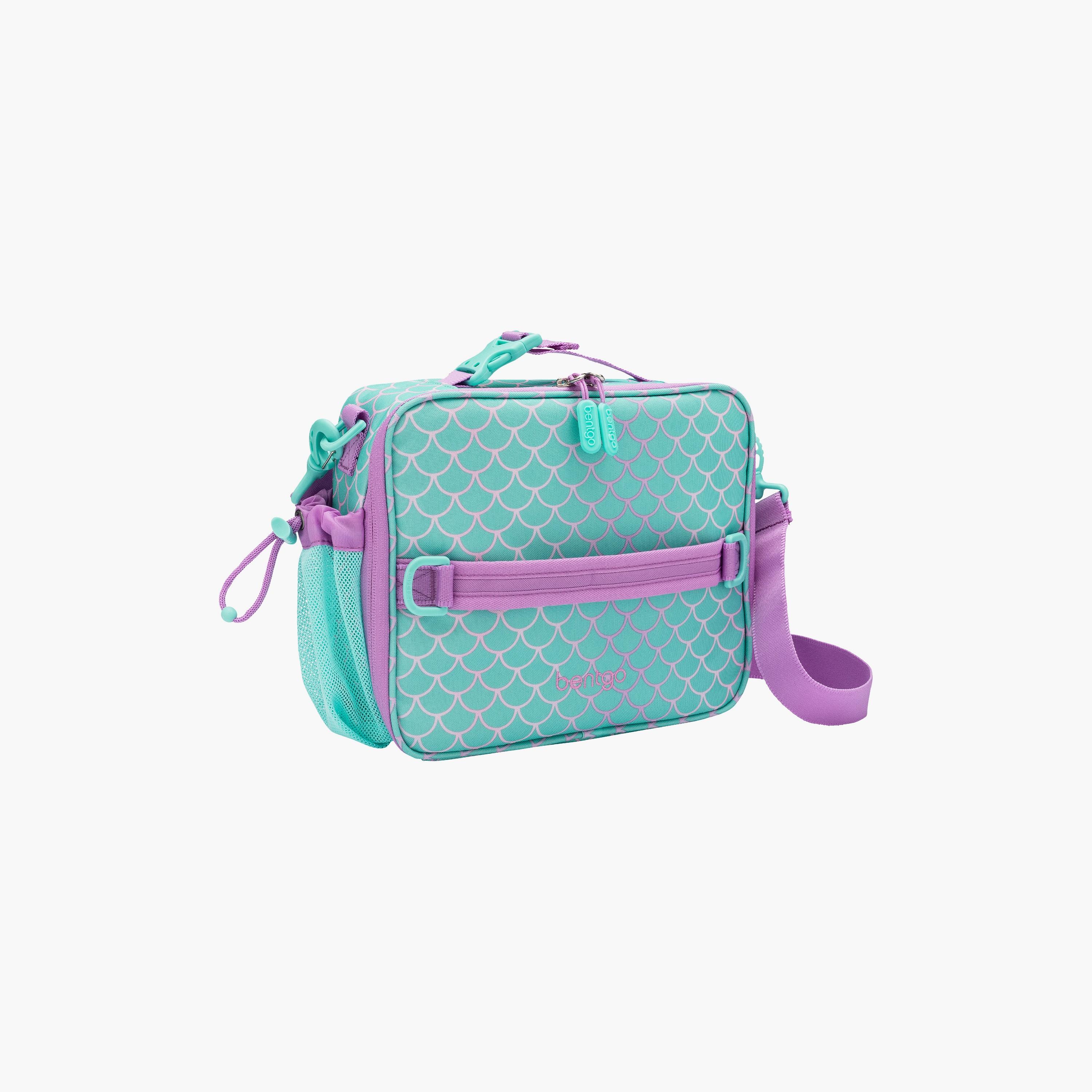 حقيبة غداء بطبعة حورية البحر من بينتجو - أخضر-school-lunchessentials-lunchbags-image-1