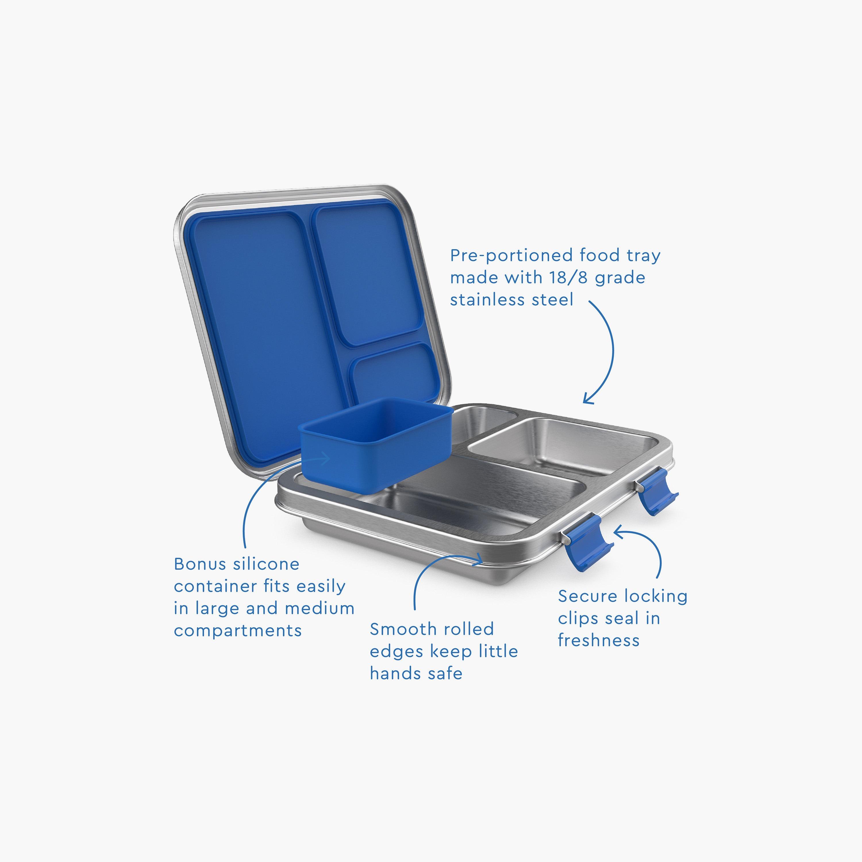 Bentgo Printed Stainless Steel BPA Free Lunch Box-school-lunchessentials-lunchboxes-image-3
