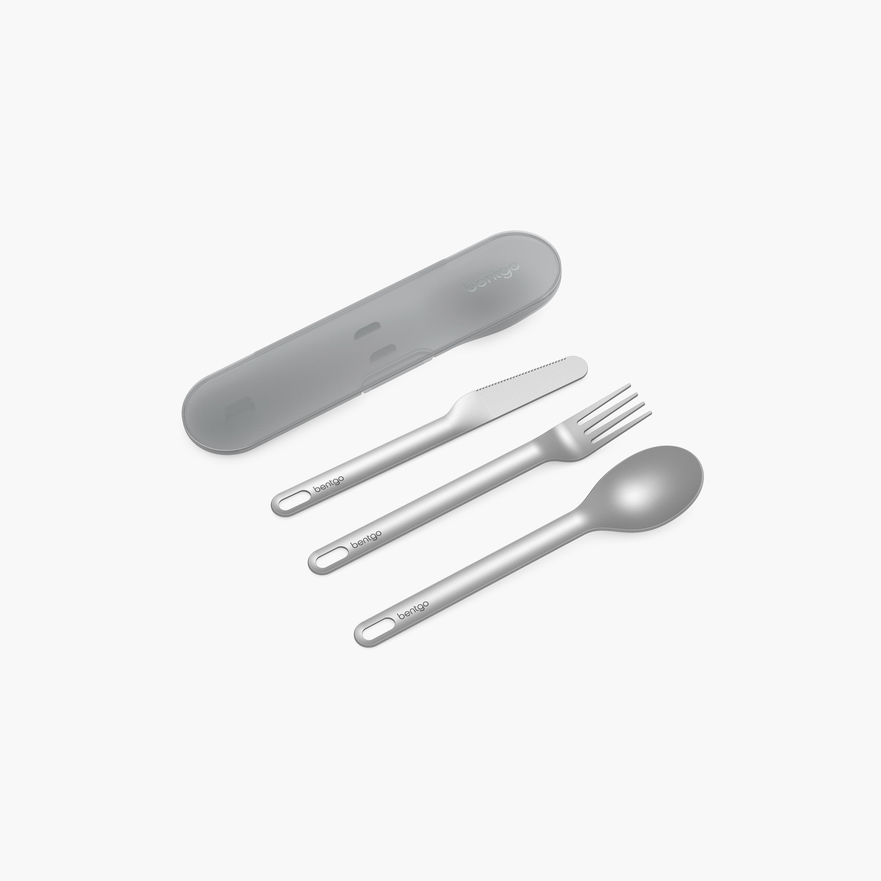 Bentgo Stainless Steel Travel Utensil Set-baby-feeding-mealtimeessentials-image-1