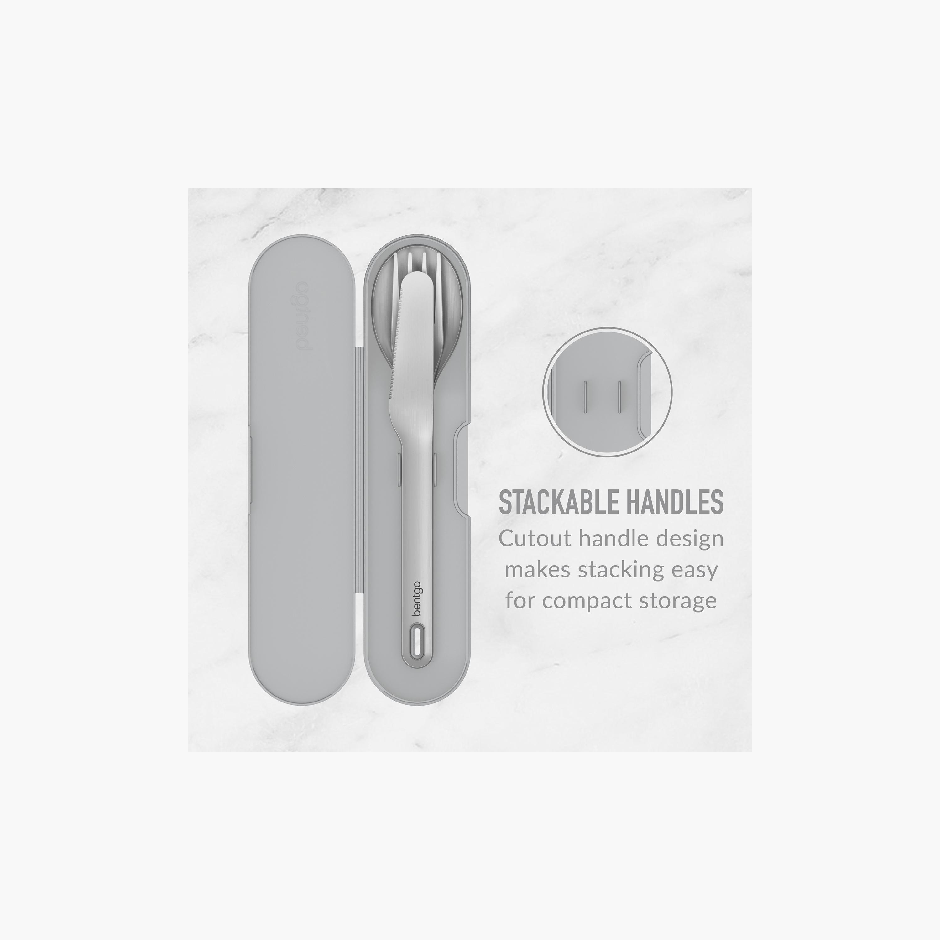 Bentgo Stainless Steel Travel Utensil Set-baby-feeding-mealtimeessentials-image-3