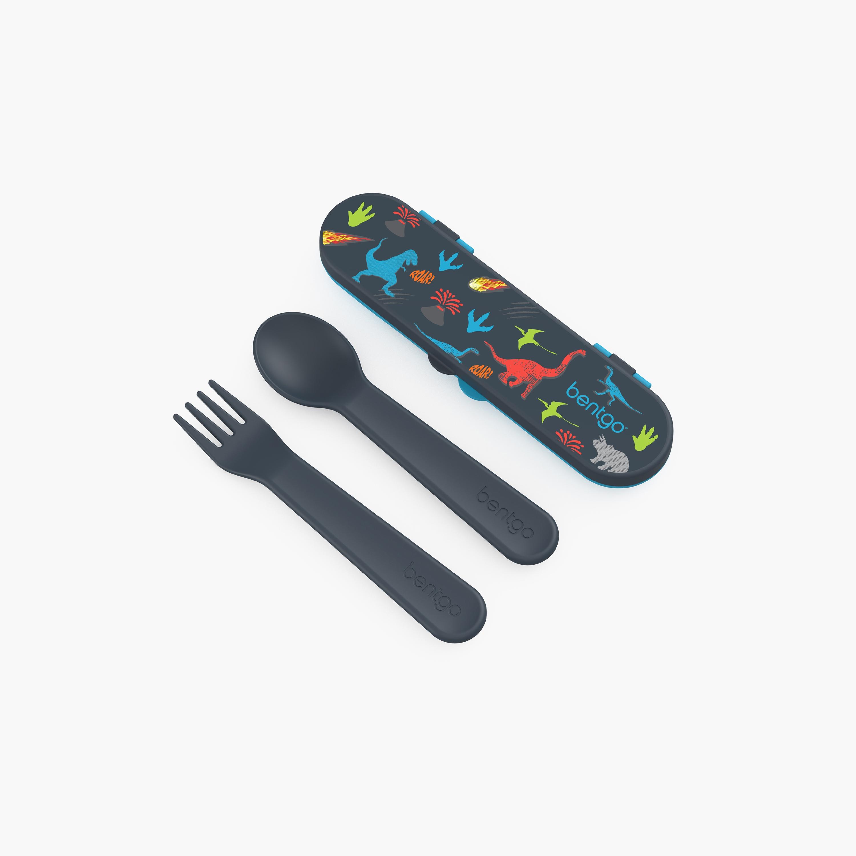 Bentgo Reusable Utensils Set - Dino-baby-feeding-mealtimeessentials-image-1