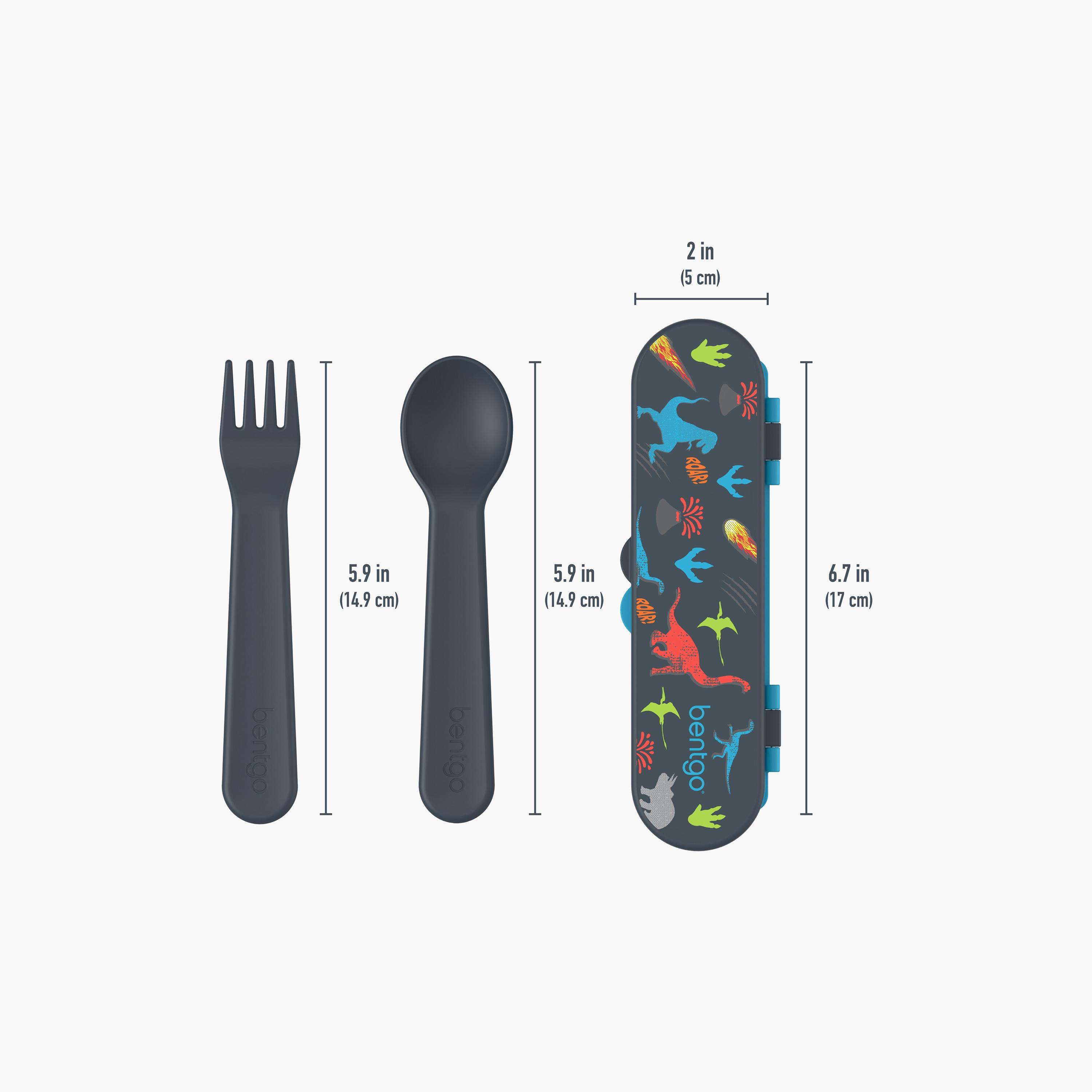 Bentgo Reusable Utensils Set - Dino-baby-feeding-mealtimeessentials-image-4