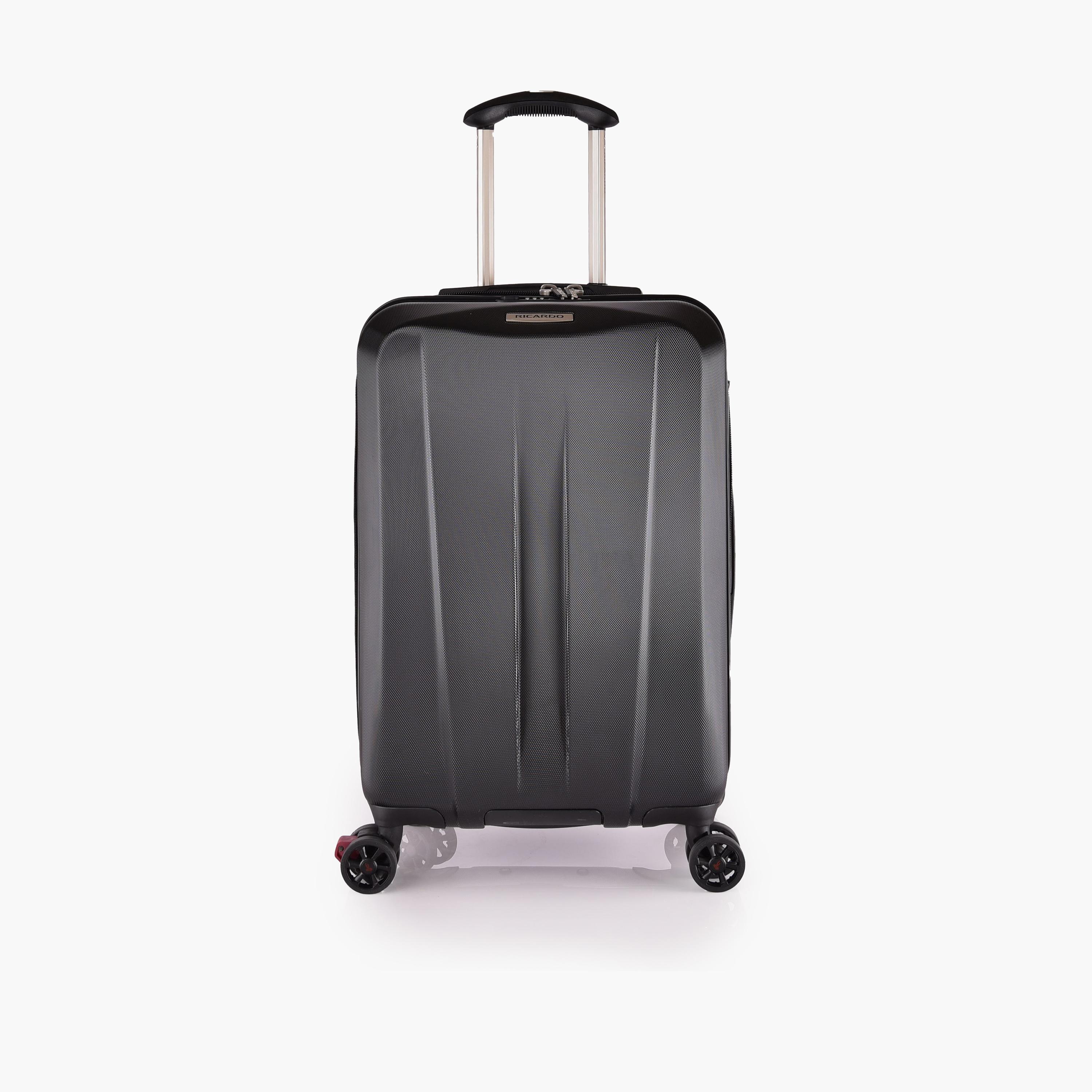 Ricardo 49.5 CM Cabin Bag Polycarbonate with ABS Hardcase Four-Wheeler Spinner Trolley Bag | 056-19 -travel-luggagesandbags-luggage-image-1