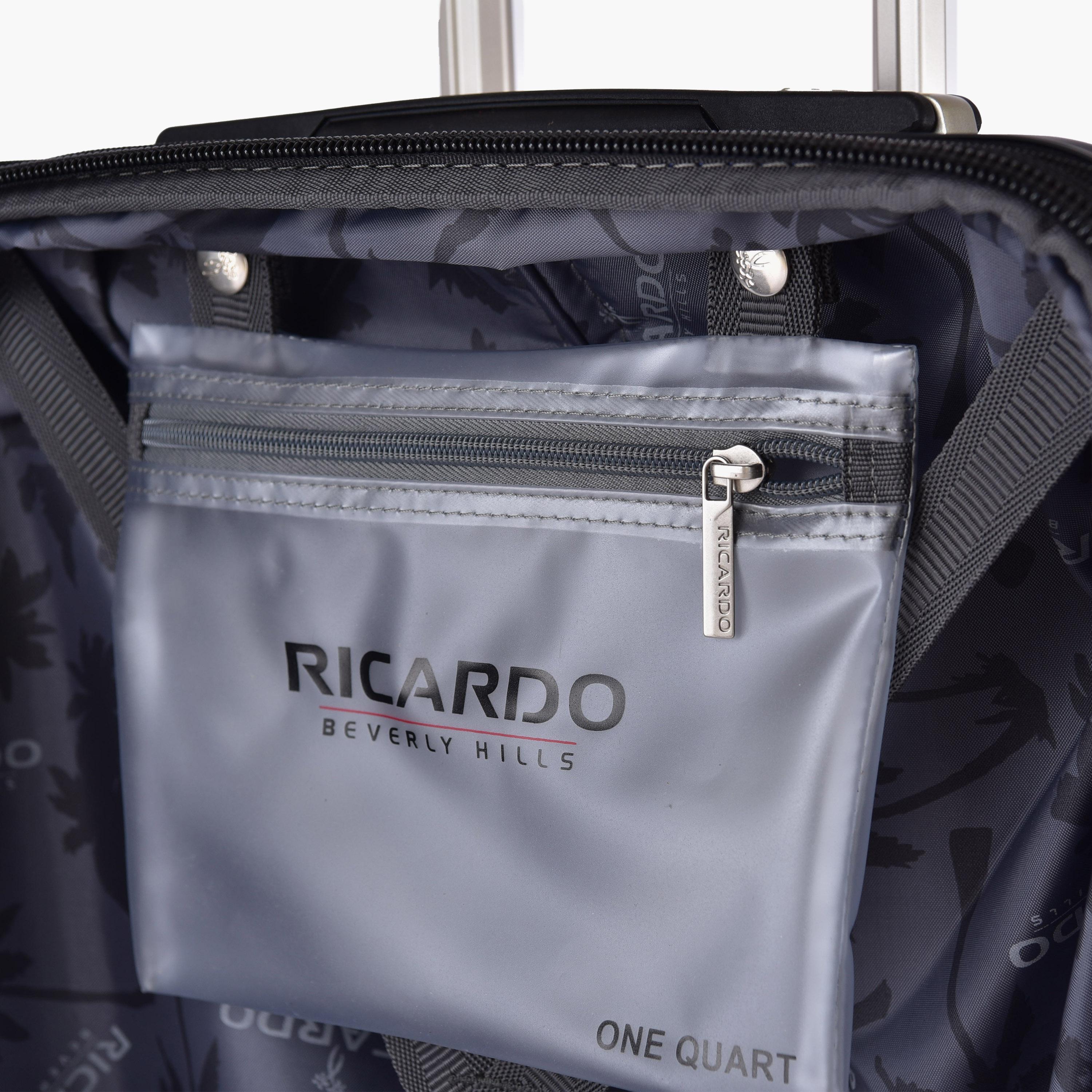 Ricardo 49.5 CM Cabin Bag Polycarbonate with ABS Hardcase Four-Wheeler Spinner Trolley Bag | 056-19 -travel-luggagesandbags-luggage-image-10