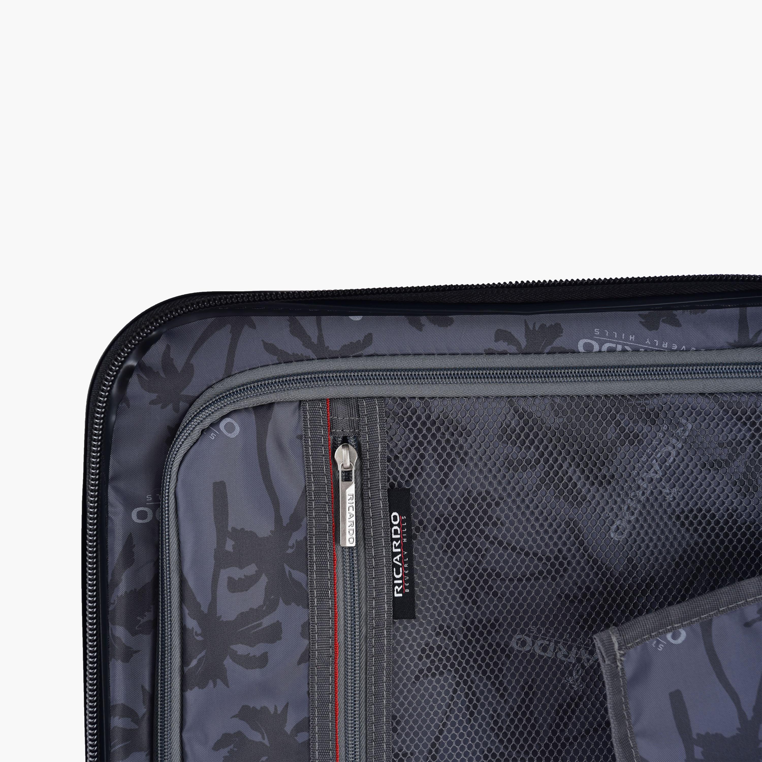 Ricardo 49.5 CM Cabin Bag Polycarbonate with ABS Hardcase Four-Wheeler Spinner Trolley Bag | 056-19 -travel-luggagesandbags-luggage-image-9