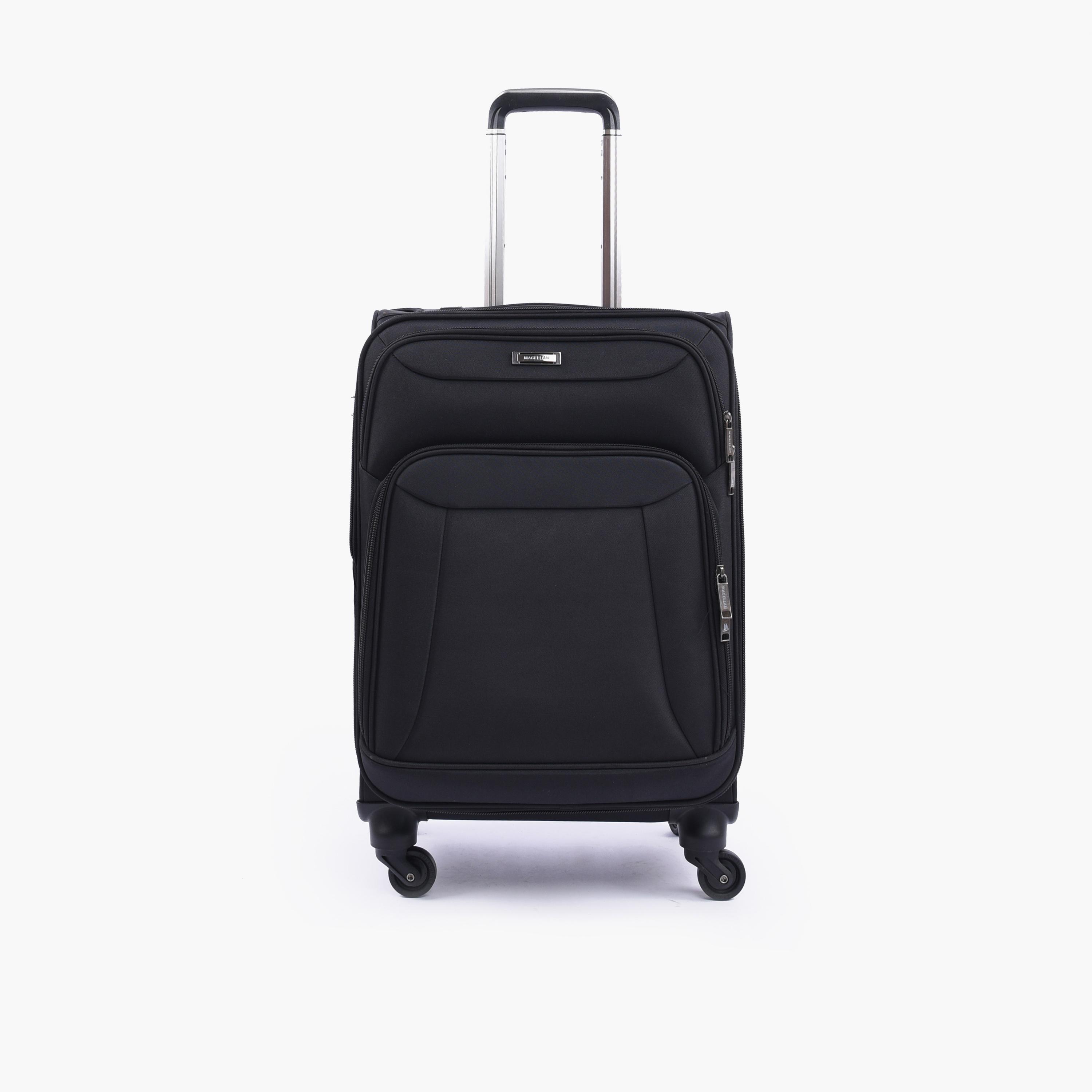 Magellan 50 CM Cabin Textile Softcase Four-Wheeler Single Trolley Bag | 1106-20 -travel-luggagesandbags-luggage-image-1