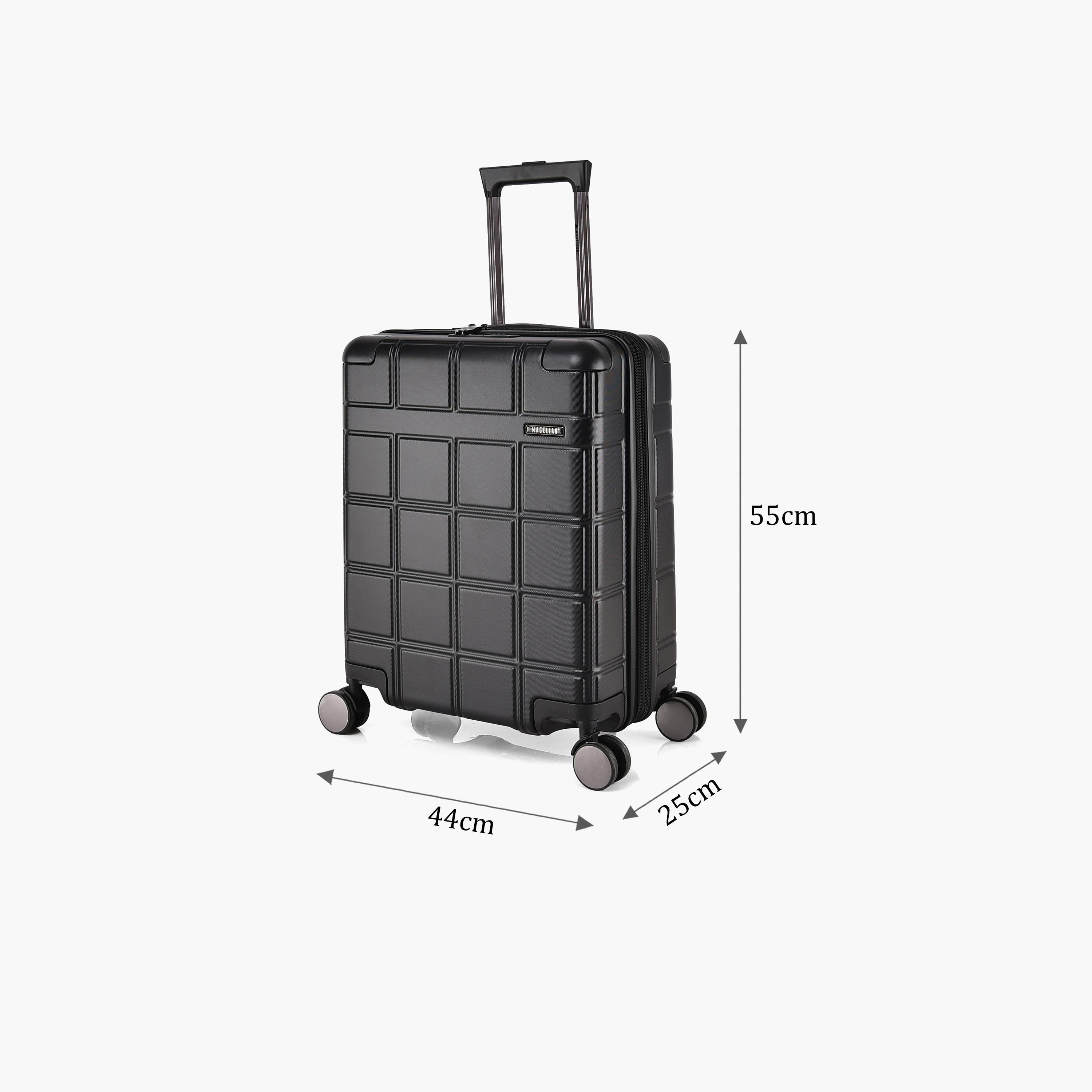 Magellan 49.5 CM Cabin Bag Polycarbonate with ABS Hardcase Four-Wheeler Spinner Trolley Bag | 18816-20 -travel-luggagesandbags-luggage-image-3