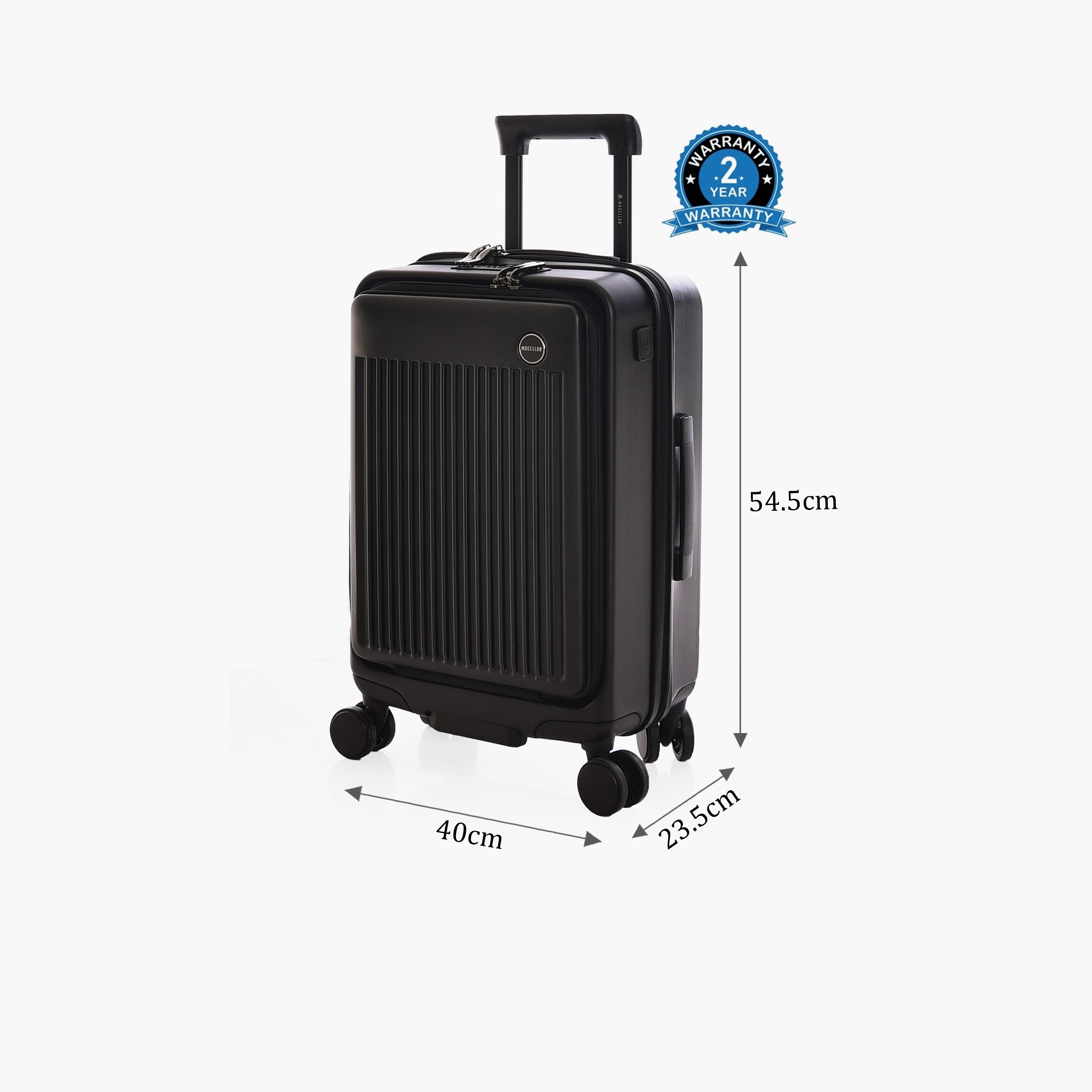Magellan 54.5 CM Cabin Bag Polycarbonate with ABS Hardcase Four-Wheeler Spinner Trolley Bag with TSA Lock | 1996HA-20-travel-luggagesandbags-luggage-image-3