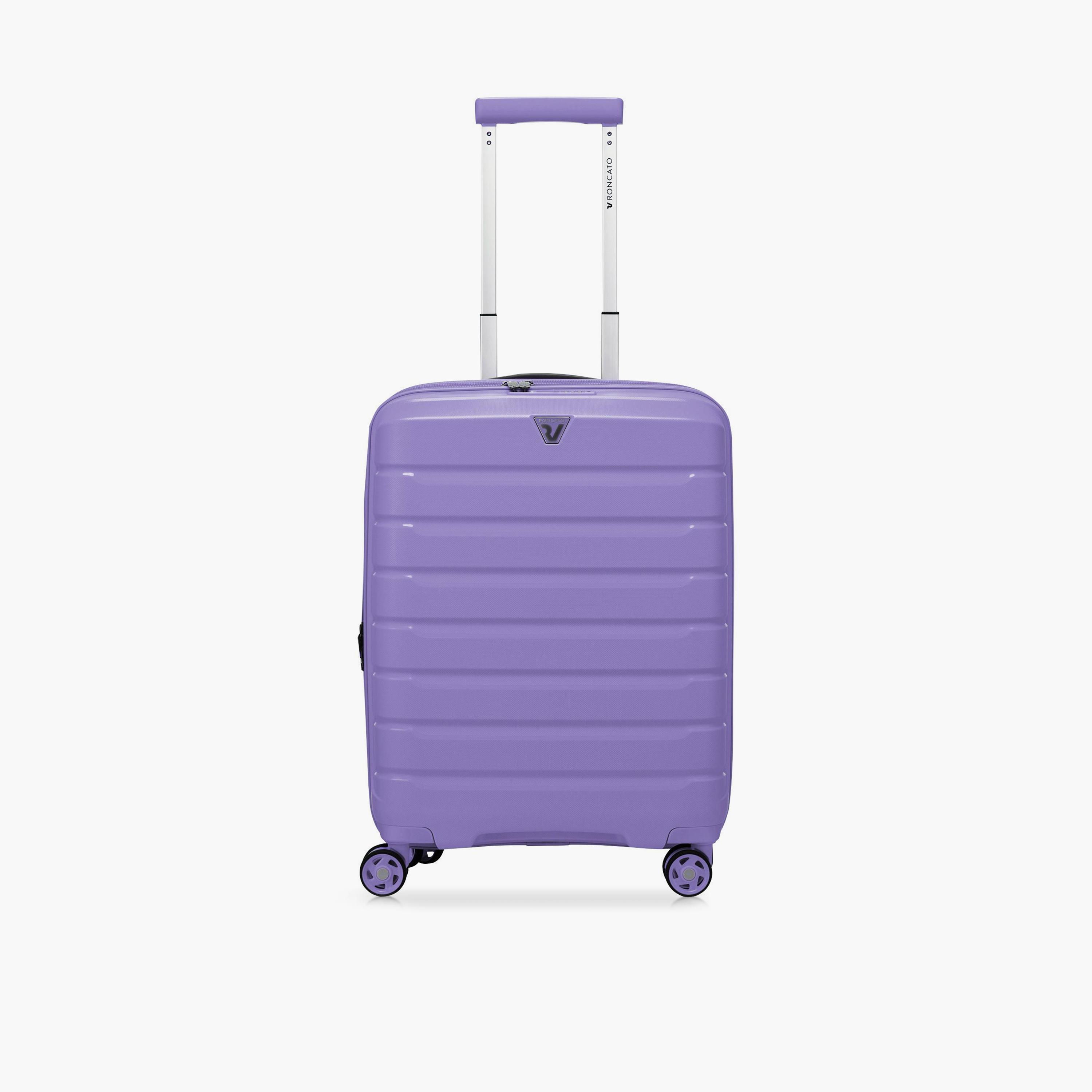Roncato 55 CM Cabin Bag Polypropylene Hardcase Four-Wheeler Spinner Trolley Bag with TSA Lock | 418183-travel-luggagesandbags-luggage-image-1