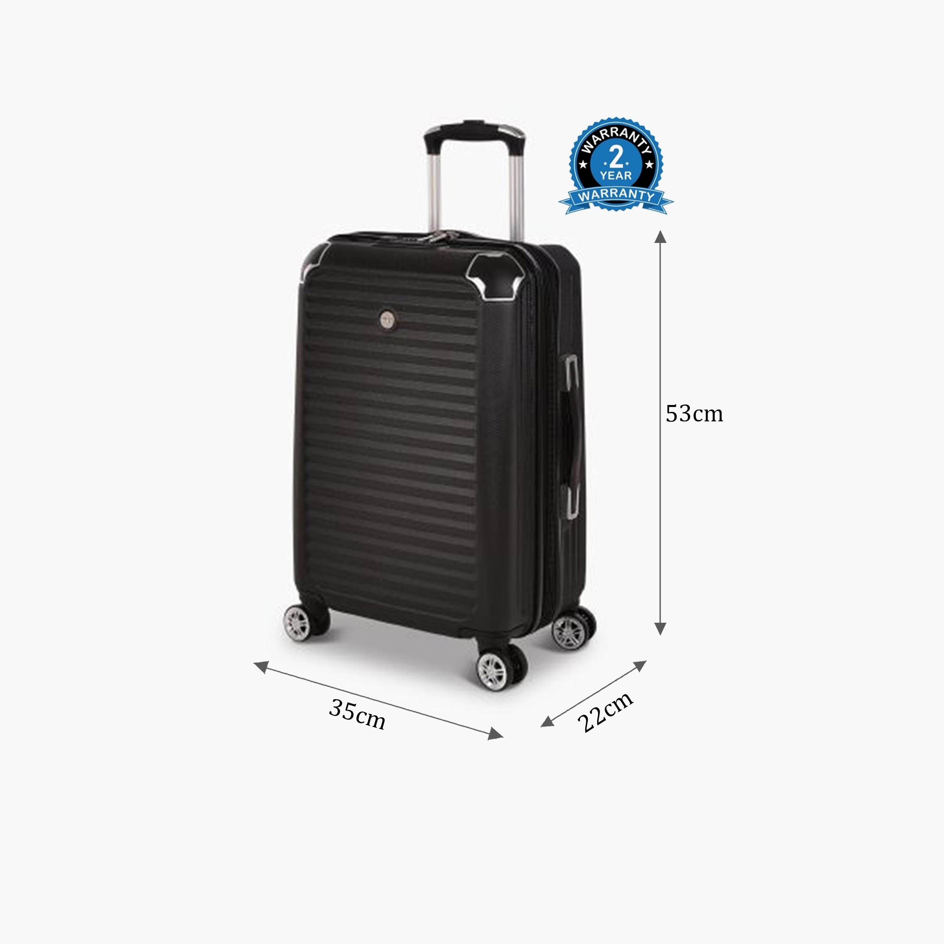 Track 53 CM Cabin Bag Polycarbonate with ABS Hardcase Four-Wheeler Spinner Trolley Bag | 6037-20 -travel-luggagesandbags-luggage-image-3