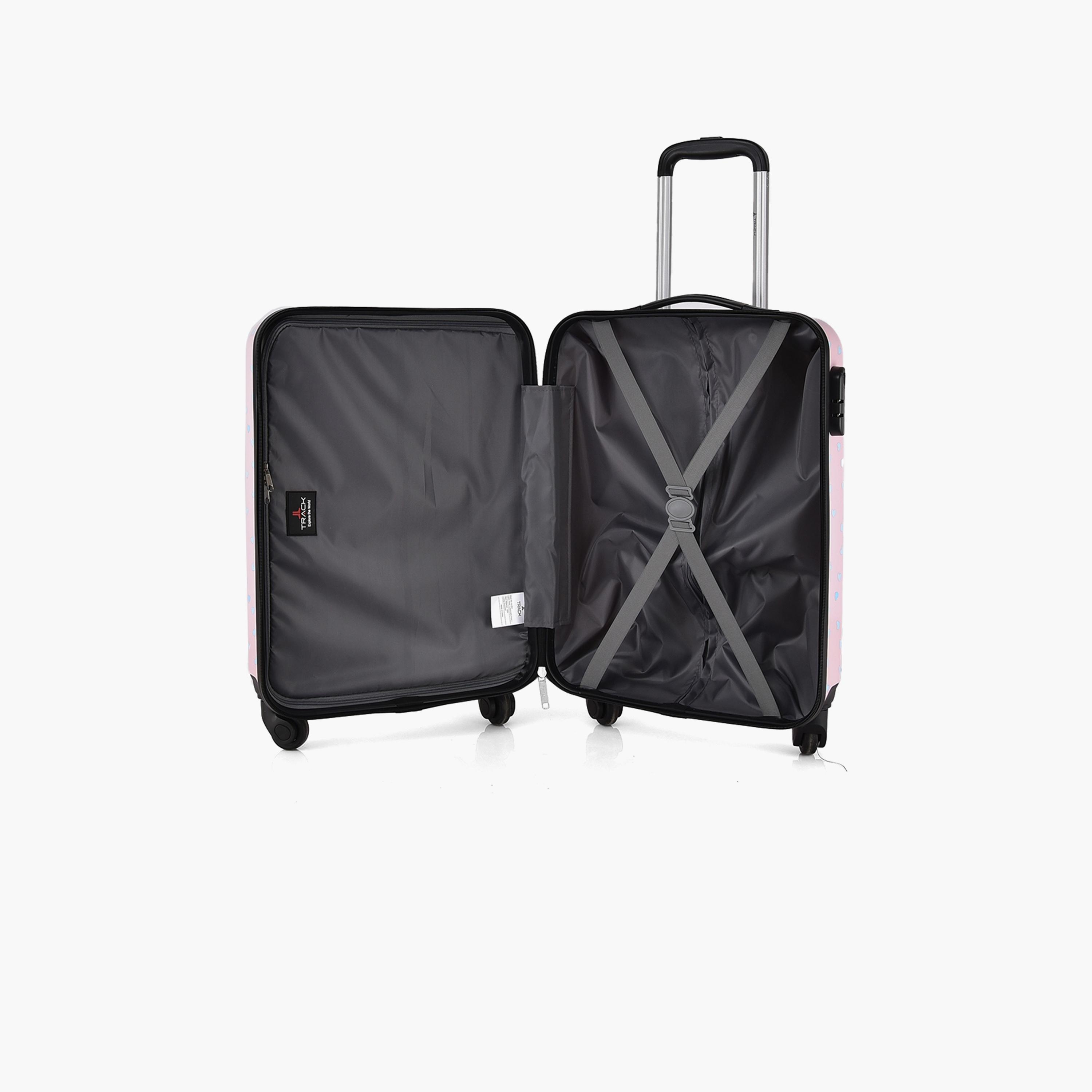 Track 49.5 CM Cabin Polycarbonate with ABS Hardcase Four-Wheeler Spinner Trolley Bag | AL002-20-travel-kidstrolleyandbags-image-8