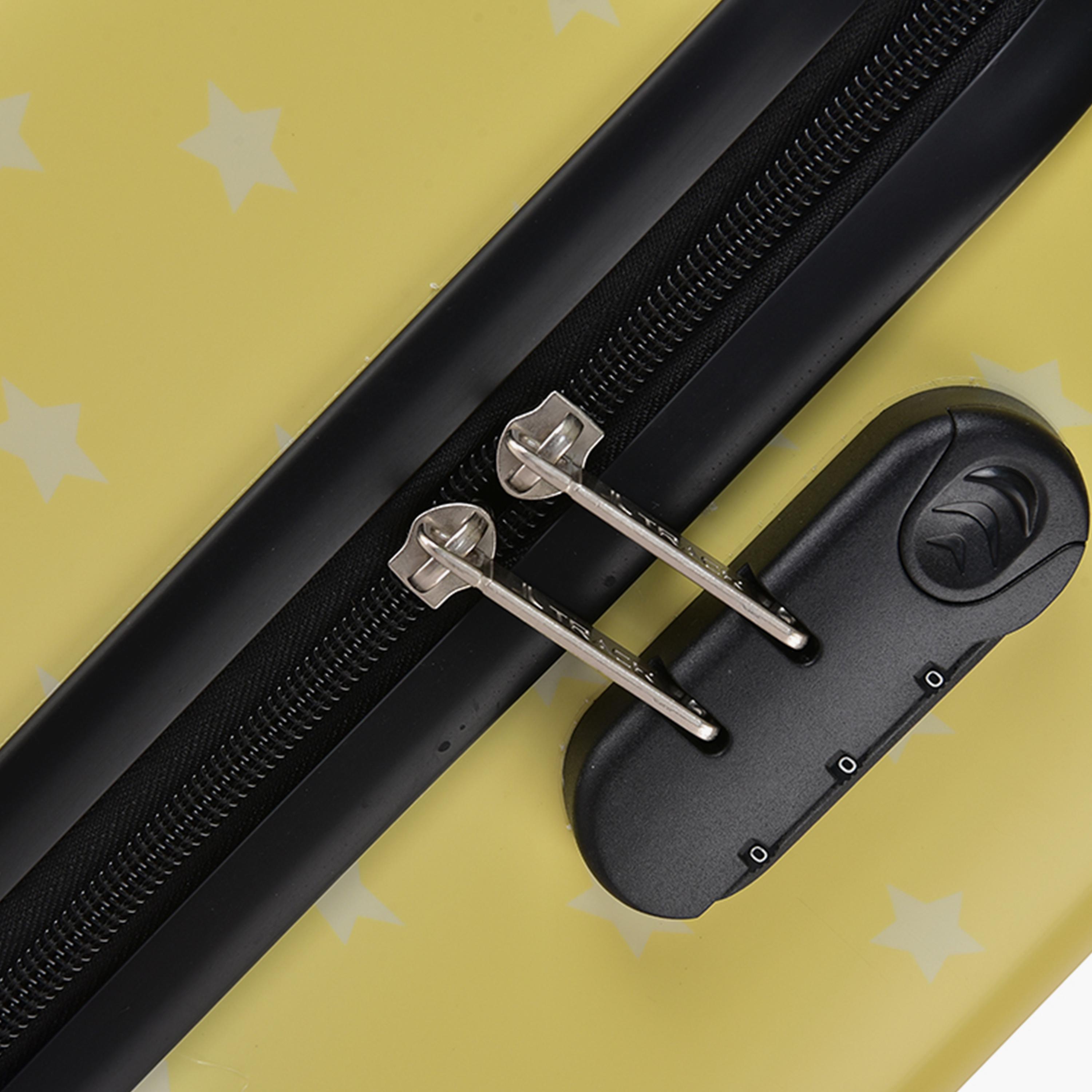 Track 49.5 CM Cabin Polycarbonate with ABS Hardcase Four-Wheeler Single Trolley Bag | AL003-20-travel-kidstrolleyandbags-image-10