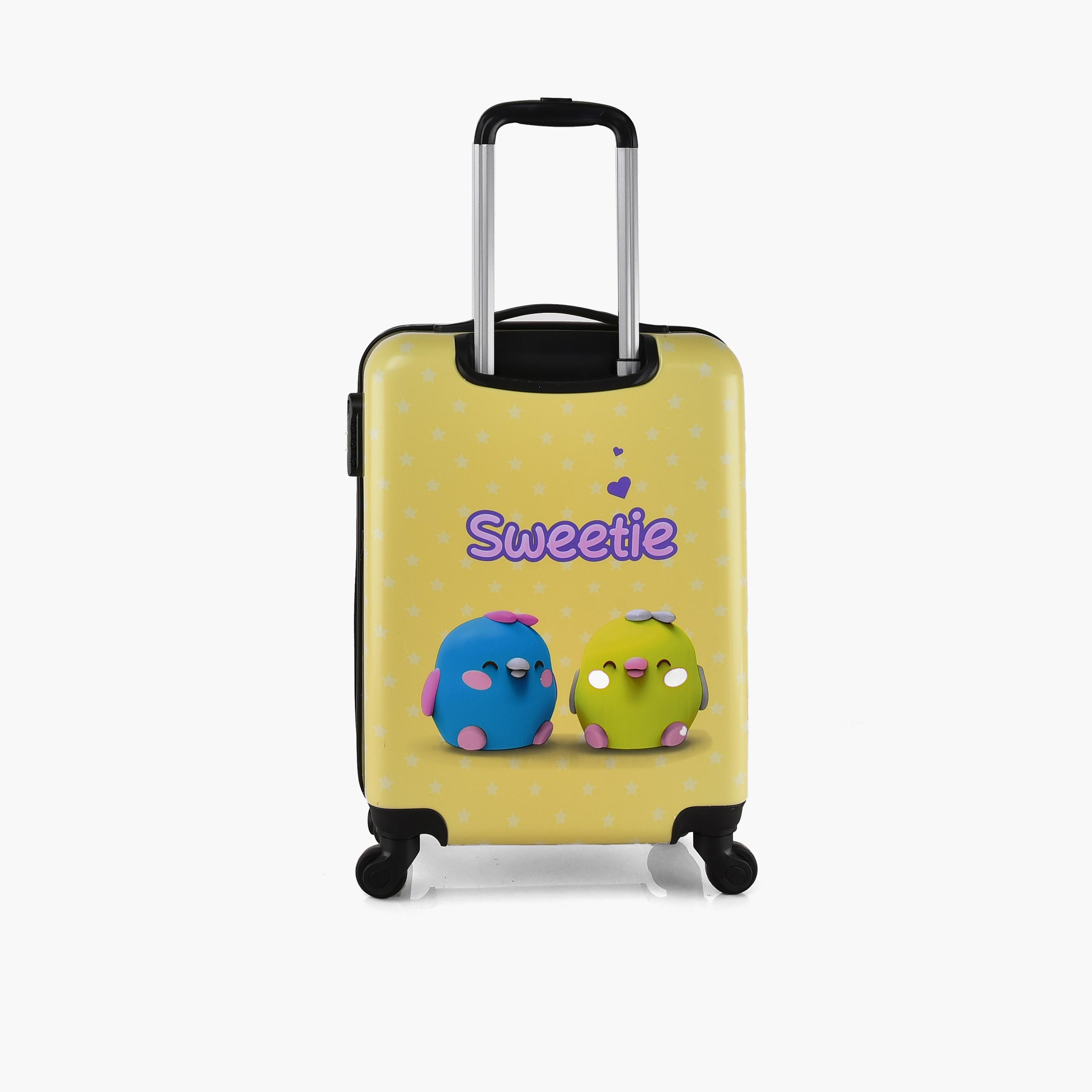 Track 49.5 CM Cabin Polycarbonate with ABS Hardcase Four-Wheeler Single Trolley Bag | AL003-20-travel-kidstrolleyandbags-image-7