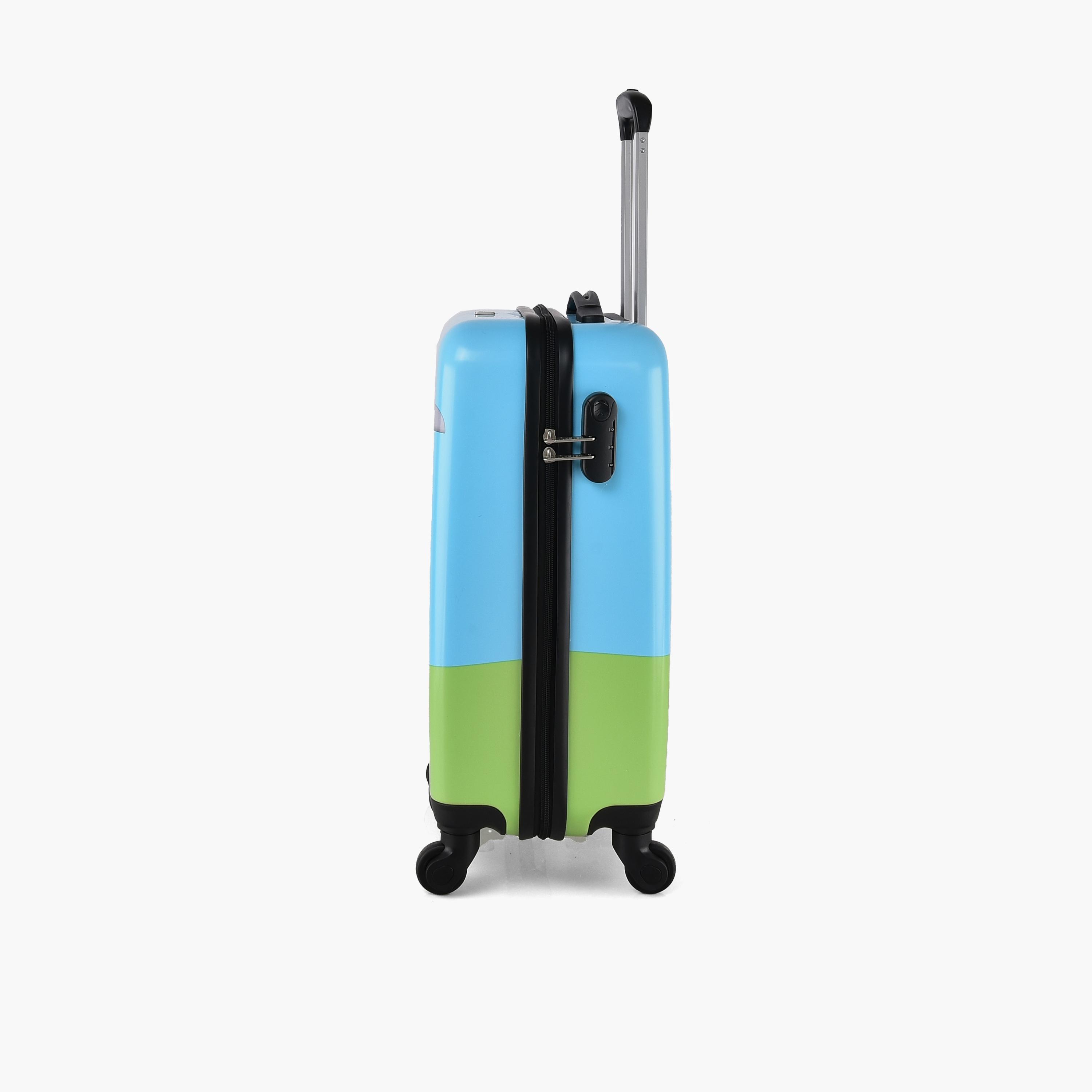 Track 49.5 CM Cabin Polycarbonate with ABS Hardcase Four-Wheeler Single Trolley Bag | AL004-20-travel-kidstrolleyandbags-image-6