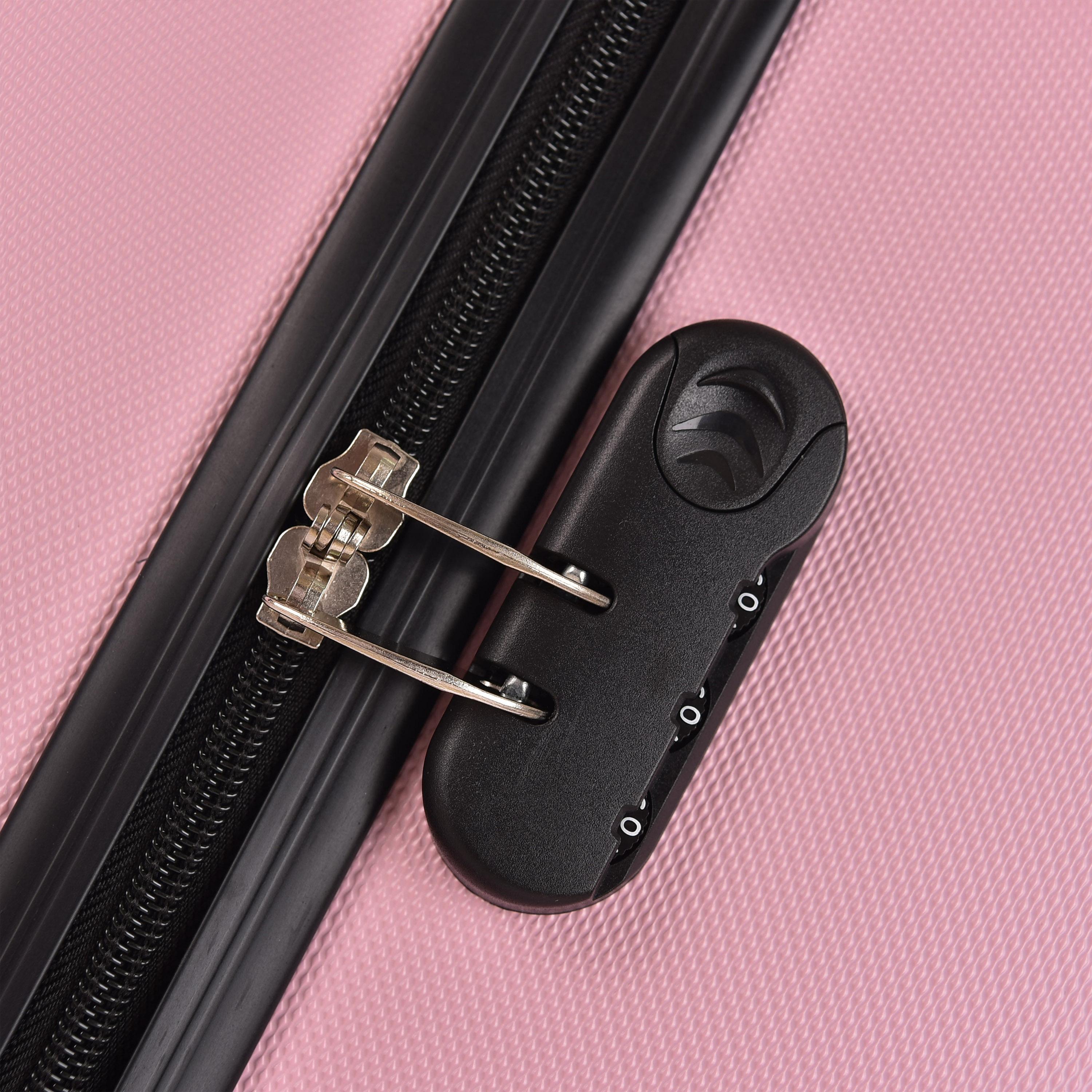 New Travel 75 CM Large Check-in ABS Hardcase Four-Wheeler Single Trolley Bag with Combination Lock | BR958-28 -travel-luggagesandbags-luggage-image-2