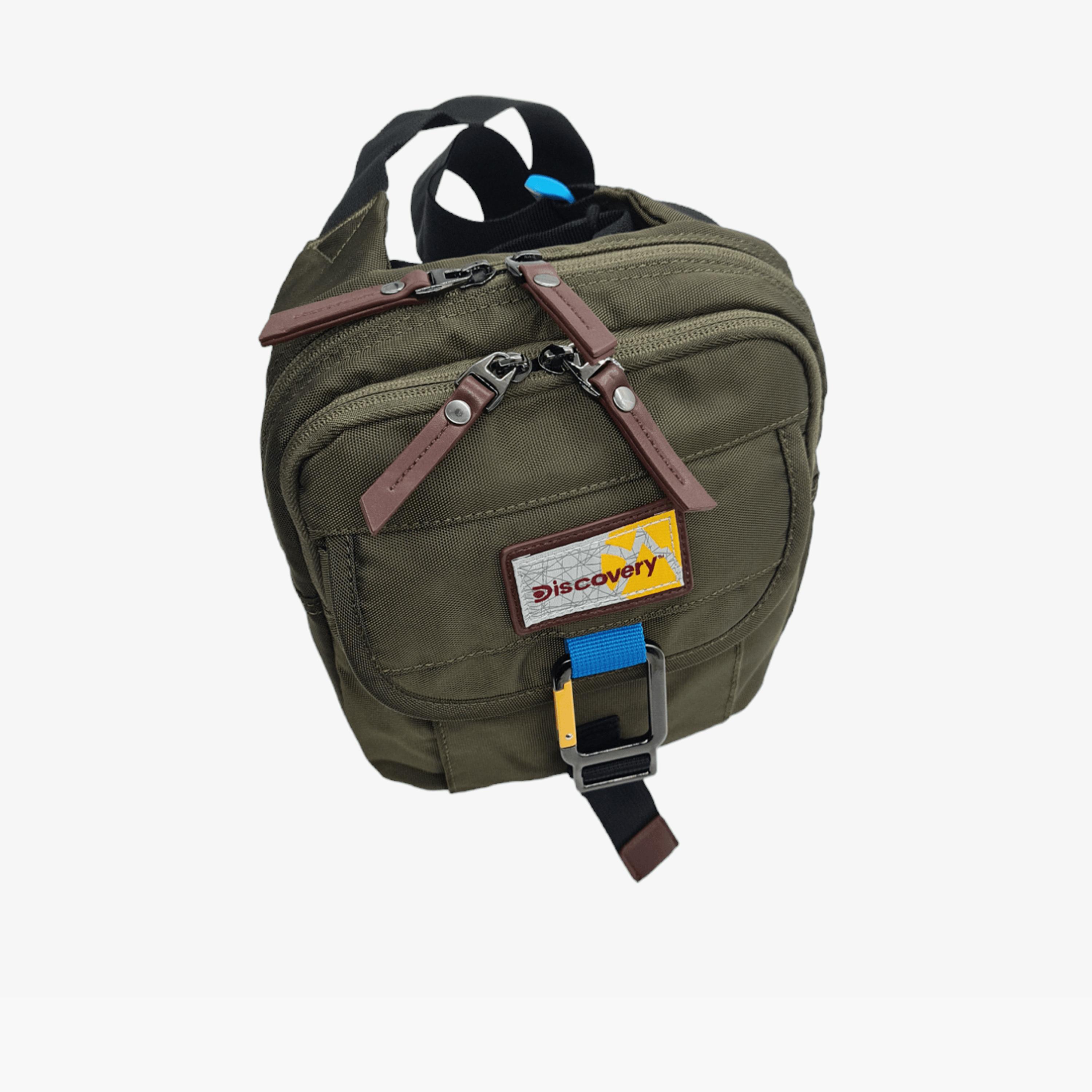 Discovery Polyester Crossbody Bags with Zipper and Adjustable Strap | D00712-men-bags-image-3