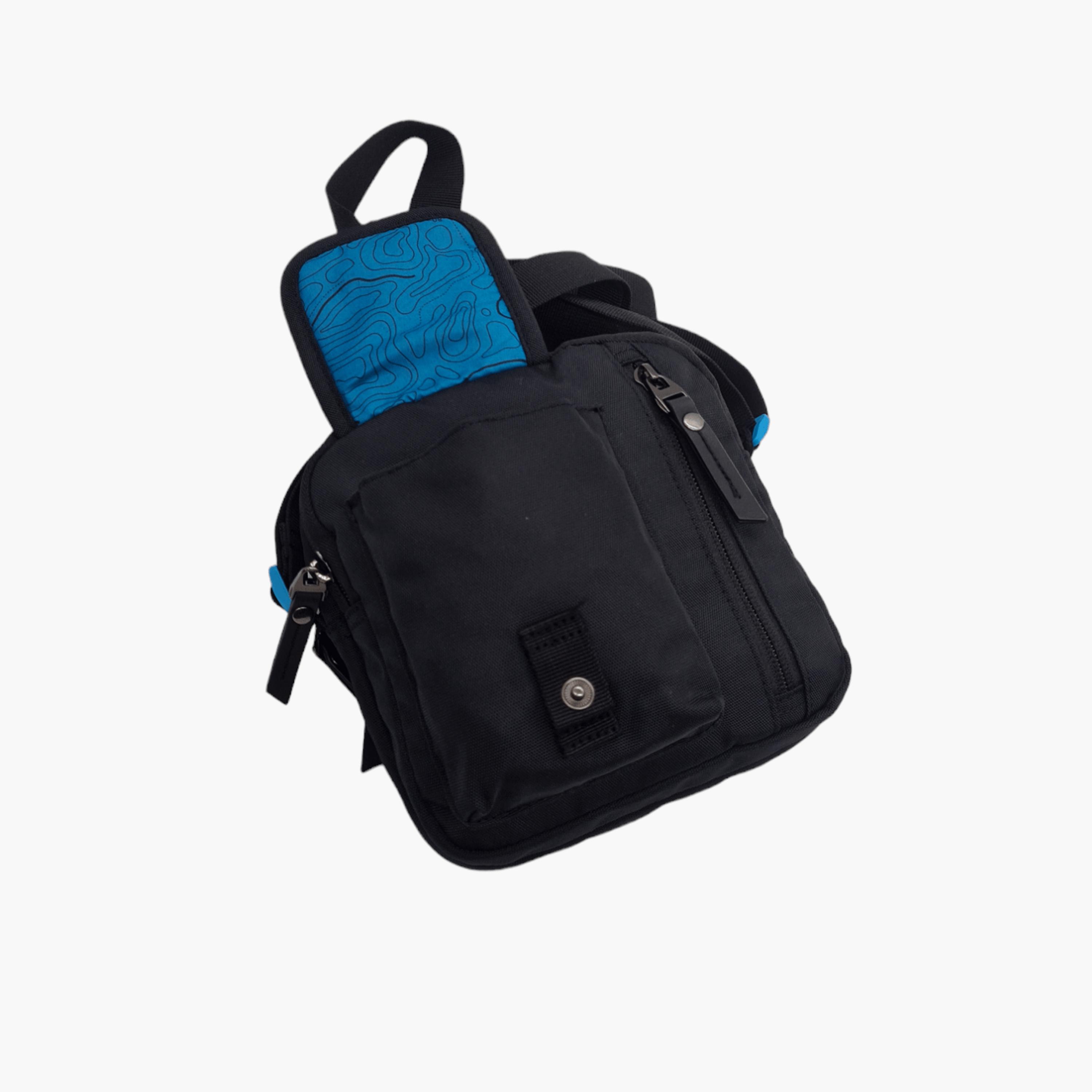 Discovery Polyester Crossbody Bags with Zipper and Adjustable Strap | D00713-men-bags-image-4