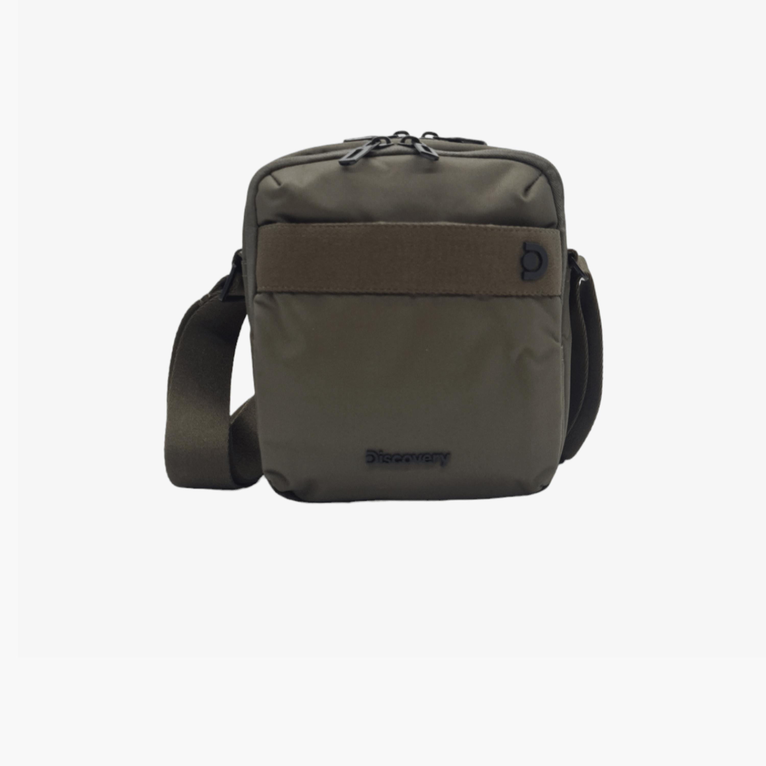 Discovery Polyester Crossbody Bags with Zipper and Adjustable Strap | D00912-men-bags-image-1