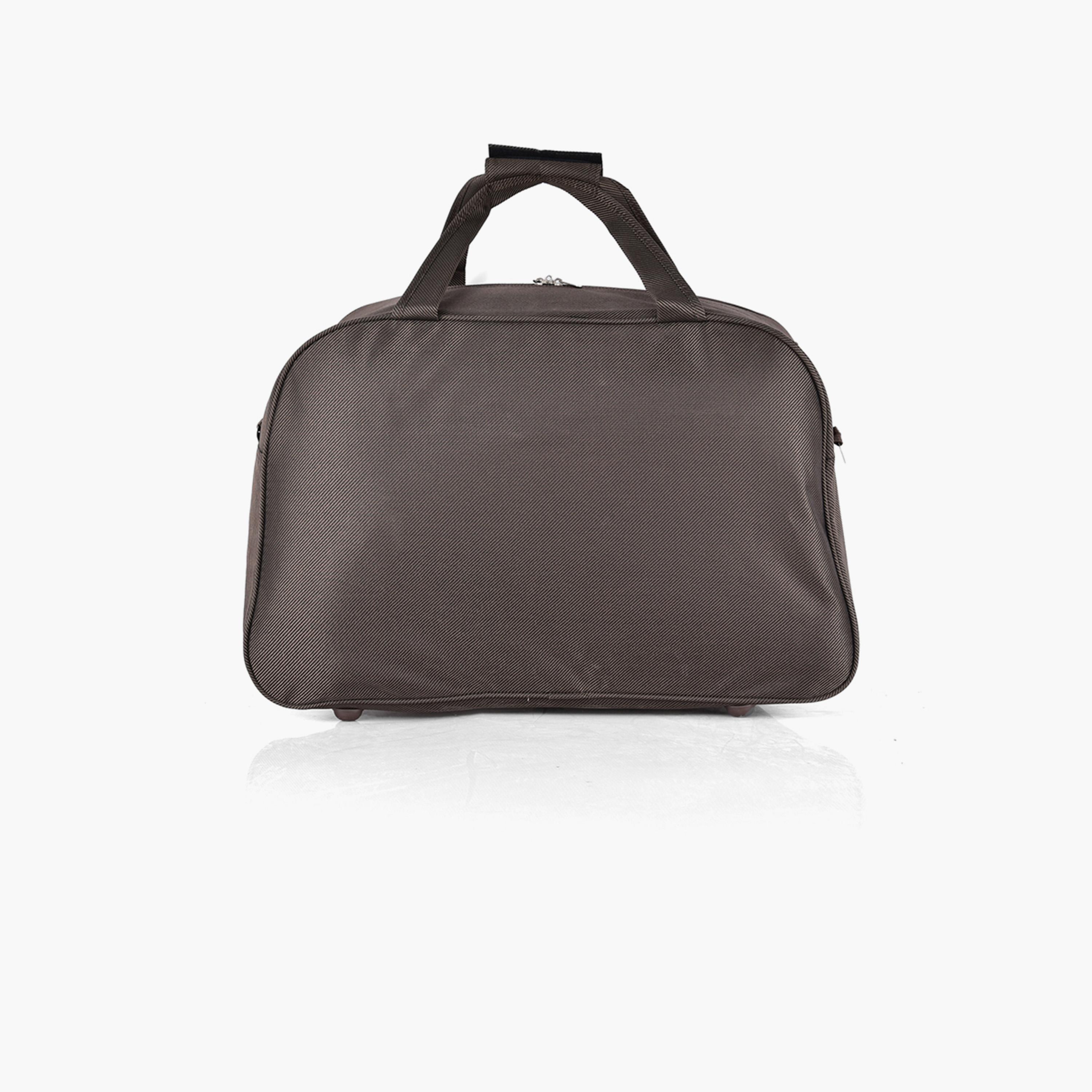 New Travel 22 Inch Polyester Textured Duffle Bags with Zipper closure and Detachable Strap | DQ21-11-22-travel-luggagesandbags-dufflebags-image-5