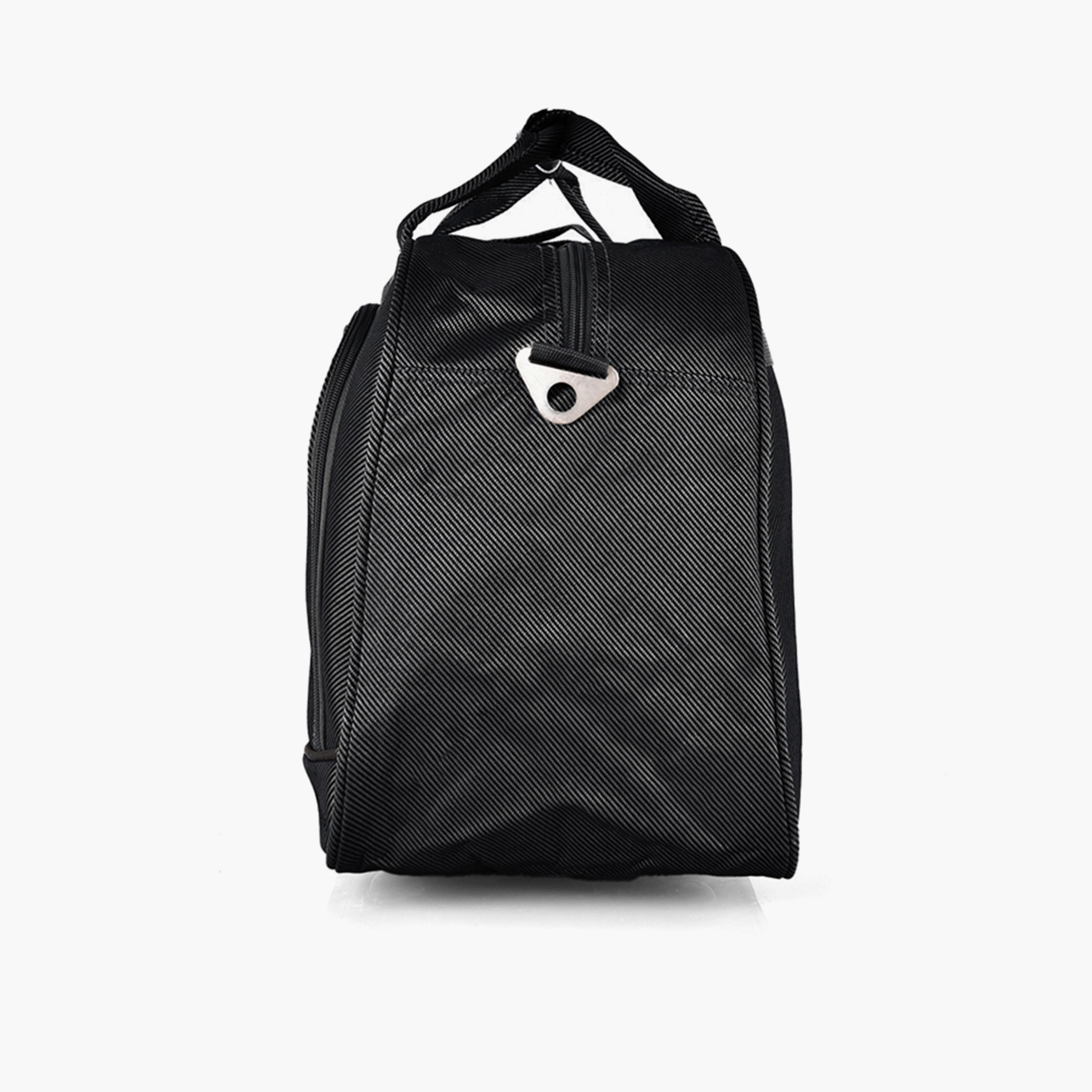 New Travel 22 Inch Polyester Textured Duffle Bags with Zipper closure and Detachable Strap | DQ21-12-22-travel-luggagesandbags-dufflebags-image-4