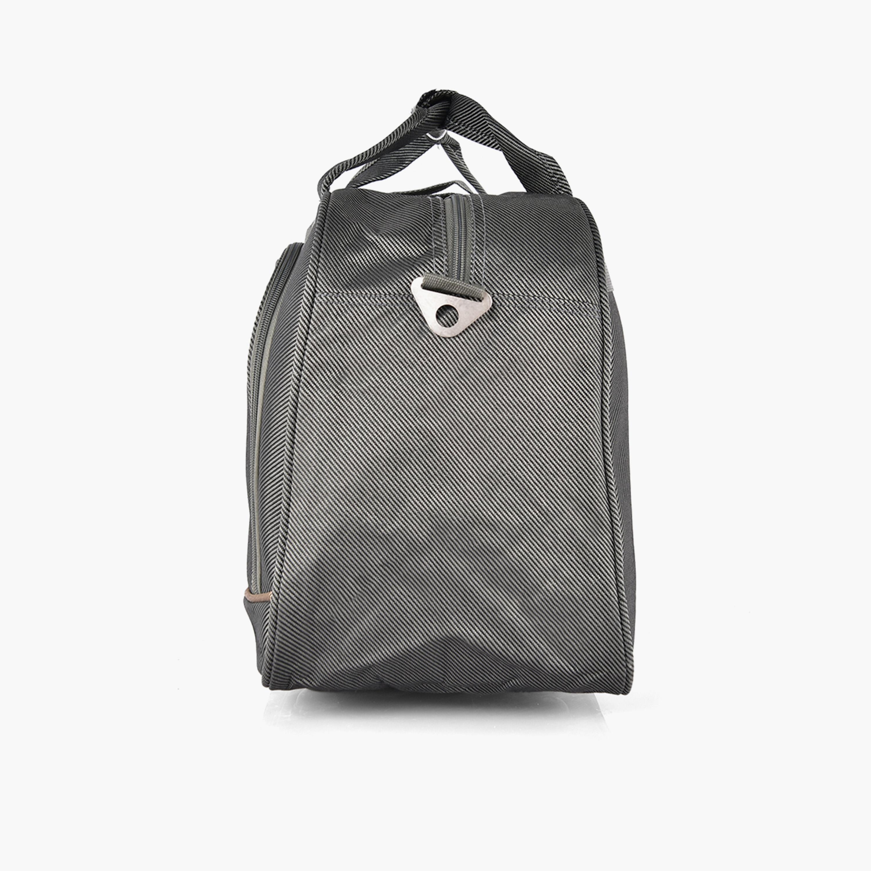 New Travel 26 Inch Polyester Textured Duffle Bags with Zipper closure and Detachable Strap | DQ21-12-26-travel-luggagesandbags-dufflebags-image-4