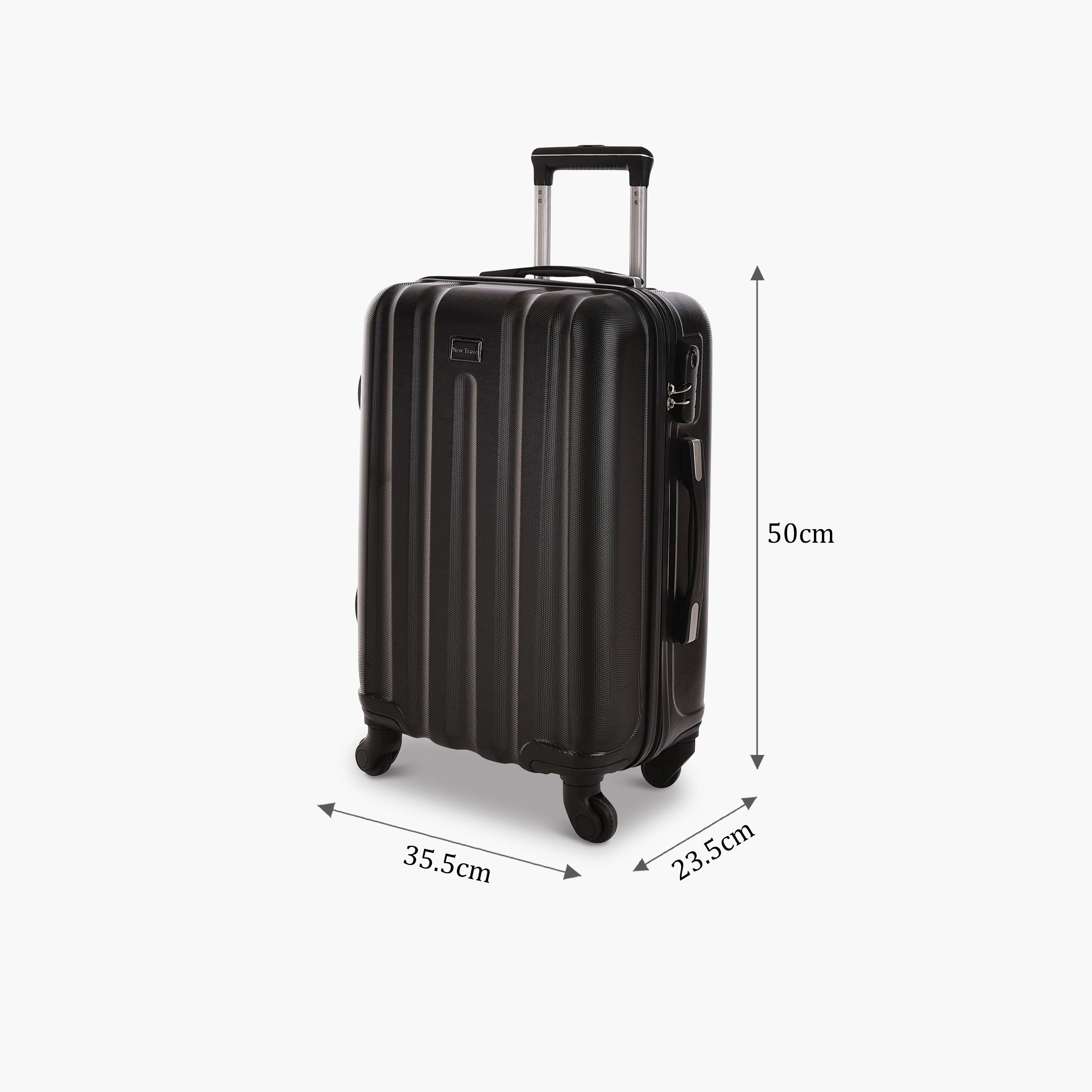New Travel 50 CM Cabin ABS Hardcase Four-Wheeler Spinner Trolley Bag with Combination Lock | Hajj - 830-20 -travel-luggagesandbags-luggage-image-3