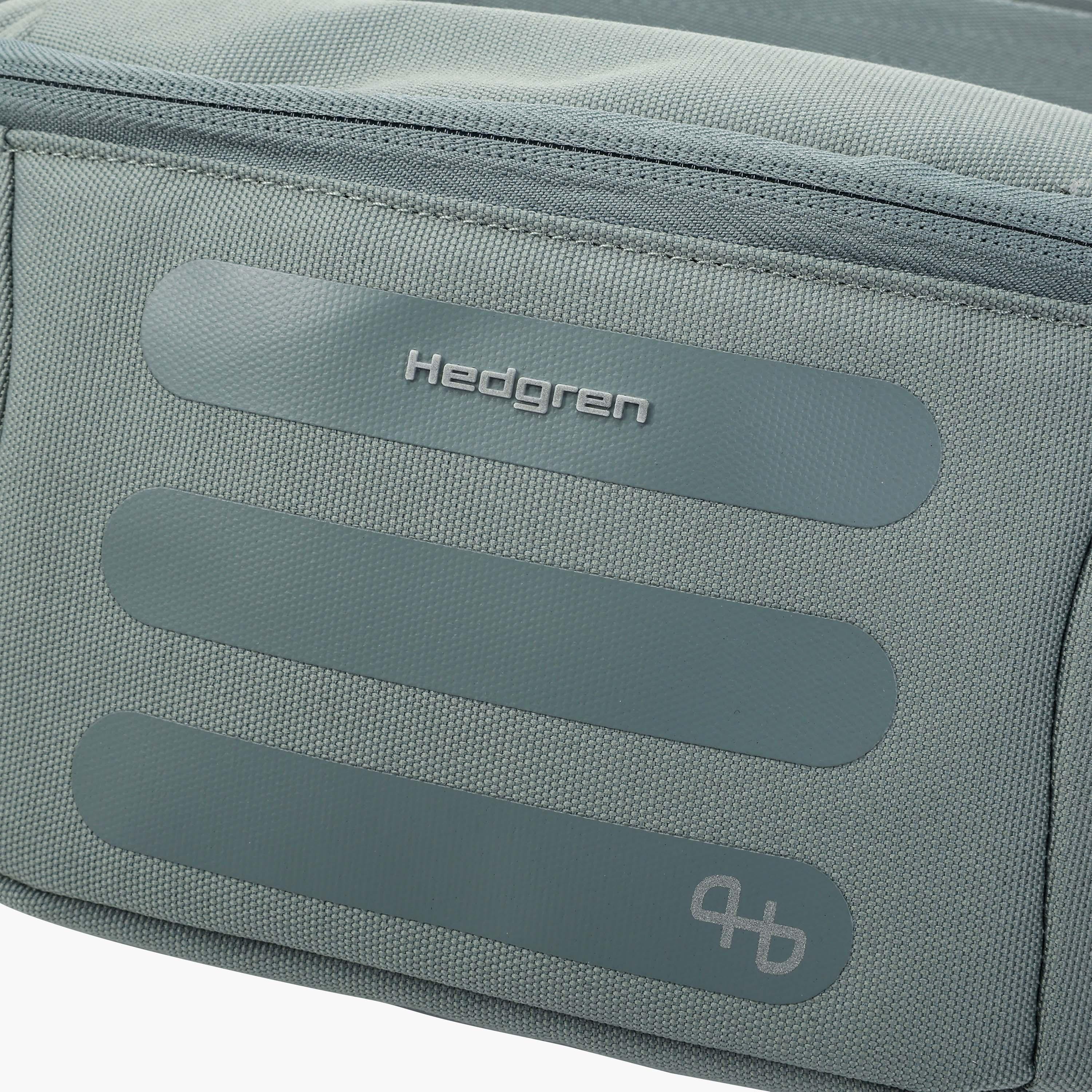 Hedgren Waist Bag RFID 6.7" Polyester Textured with Zipper Closure and Adjustable Strap | HCMBY04-men-bags-image-6